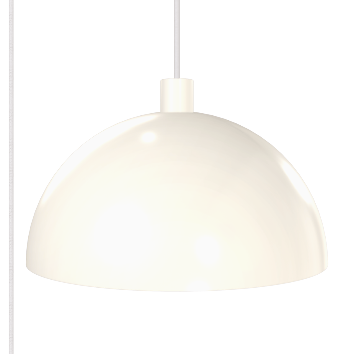 Horizon Dome AiO Plug-In Pendant - Chroma Studio | 7" or 16" Shade Linen / 16 Inch