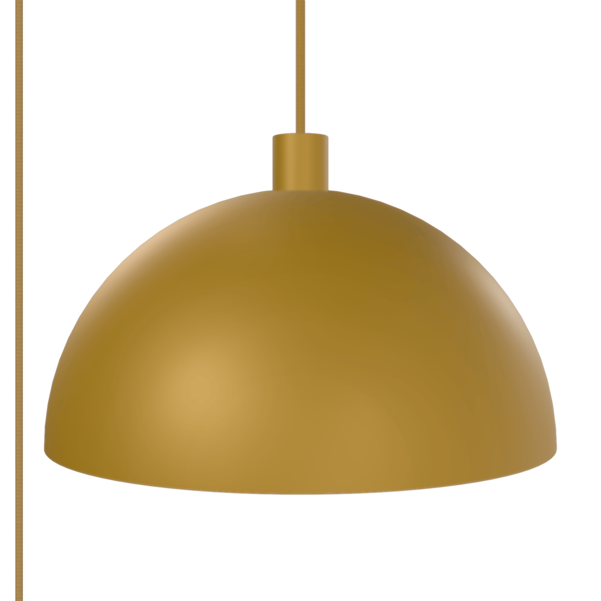 Horizon Dome AiO Plug-In Pendant - Chroma Studio | 7" or 16" Shade Ochre / 16 Inch