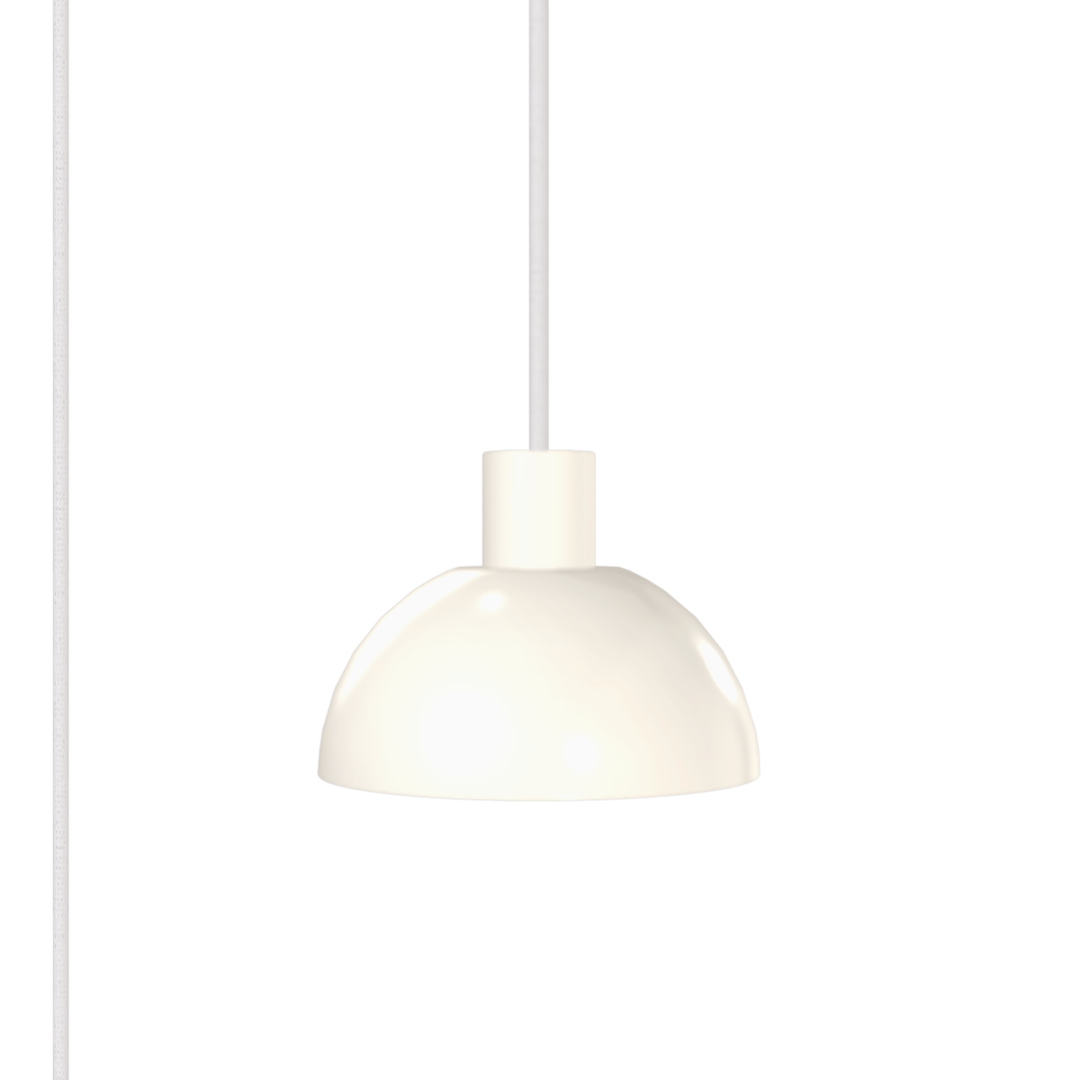 Horizon Dome AiO Plug-In Pendant - Chroma Studio | 7" or 16" Shade Linen / 7 Inch