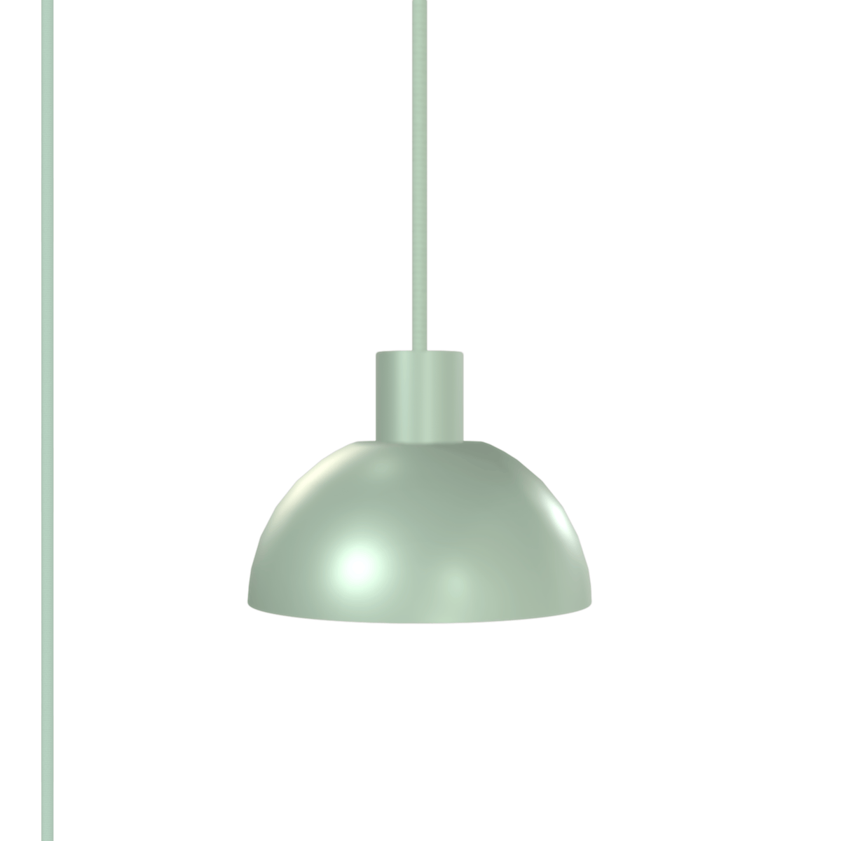 Horizon Dome AiO Plug-In Pendant - Chroma Studio | 7" or 16" Shade Eucalyptus / 7 Inch