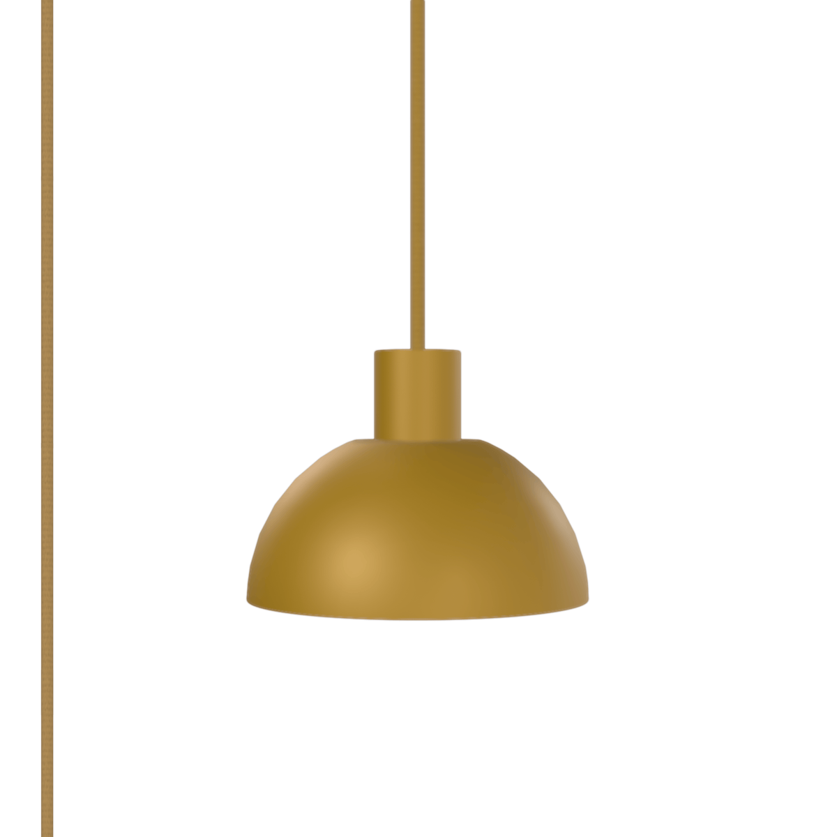 Horizon Dome AiO Plug-In Pendant - Chroma Studio | 7" or 16" Shade Ochre / 7 Inch