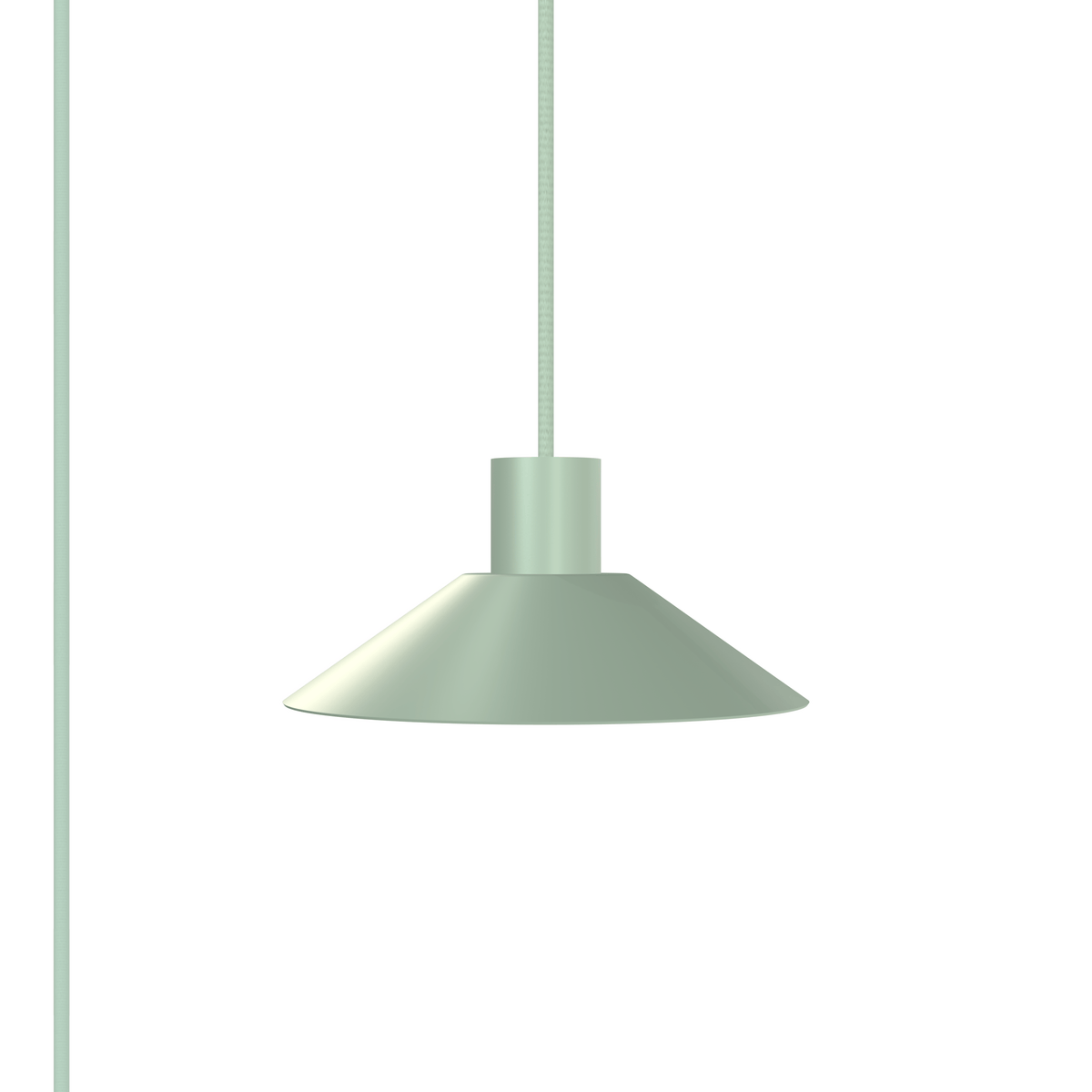 Slope AiO Plug-In Pendant - Chroma Studio Eucalyptus / Mini Slope