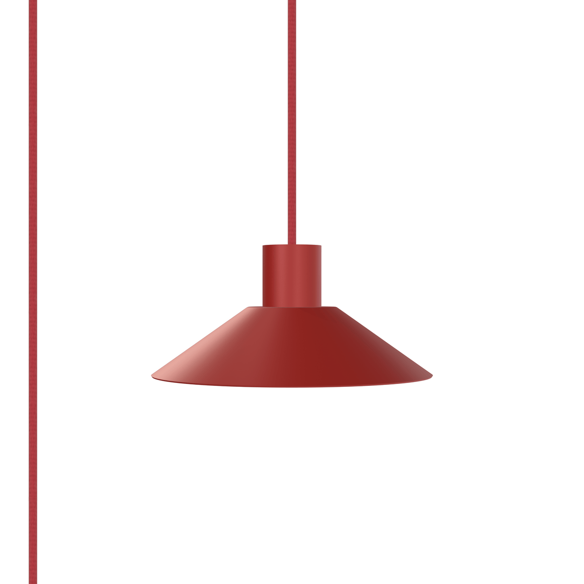 Slope AiO Plug-In Pendant - Chroma Studio Cardinal Red / Mini Slope