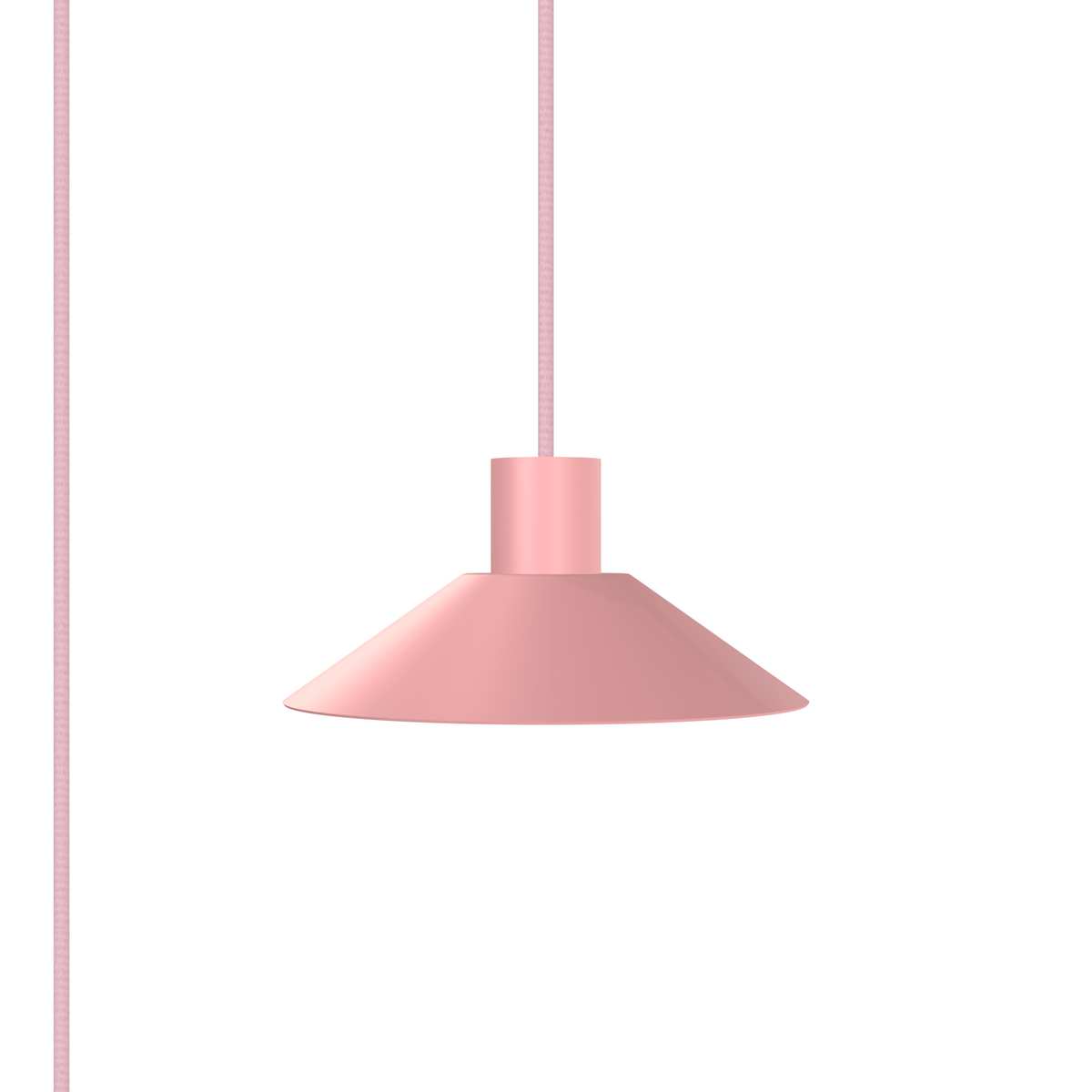 Slope AiO Plug-In Pendant - Chroma Studio Cameo Pink / Mini Slope