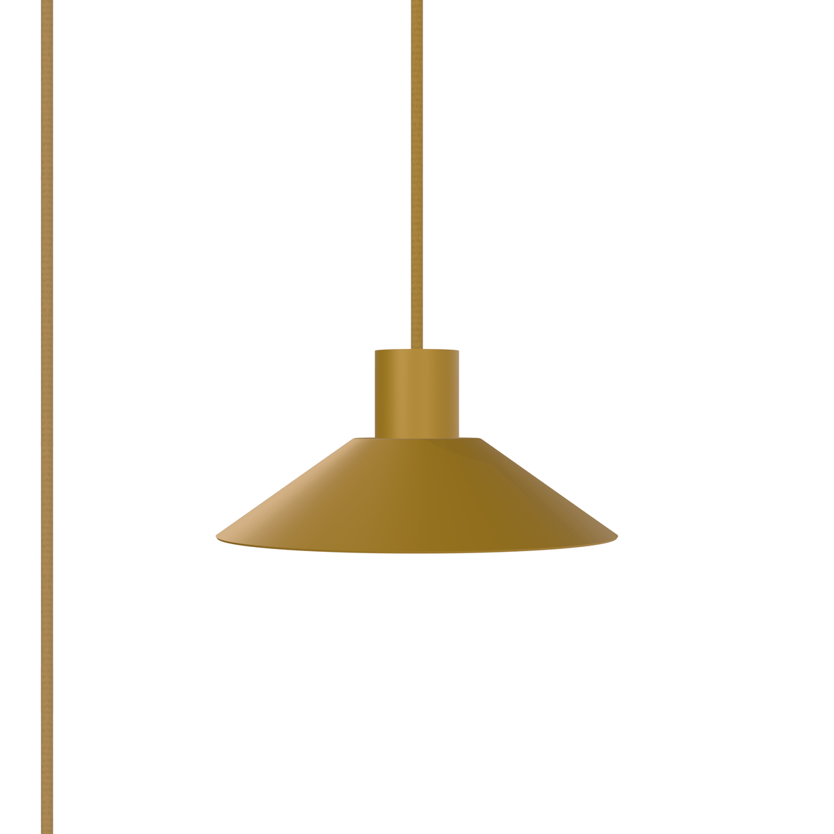 Slope AiO Plug-In Pendant - Chroma Studio Ochre / Mini Slope