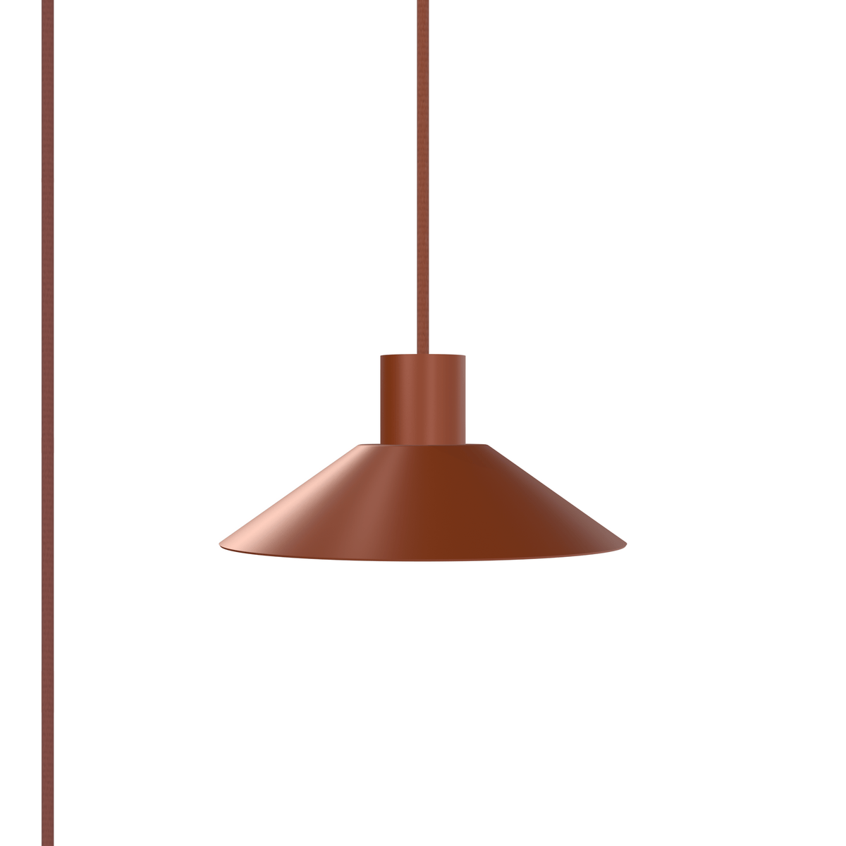 Slope AiO Plug-In Pendant - Chroma Studio Rust / Mini Slope