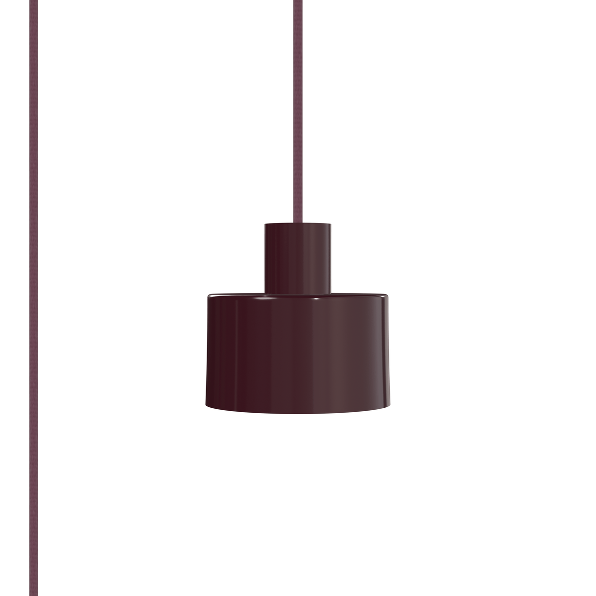 Puck AiO Plug-In Pendant - Chroma Studio Oxblood