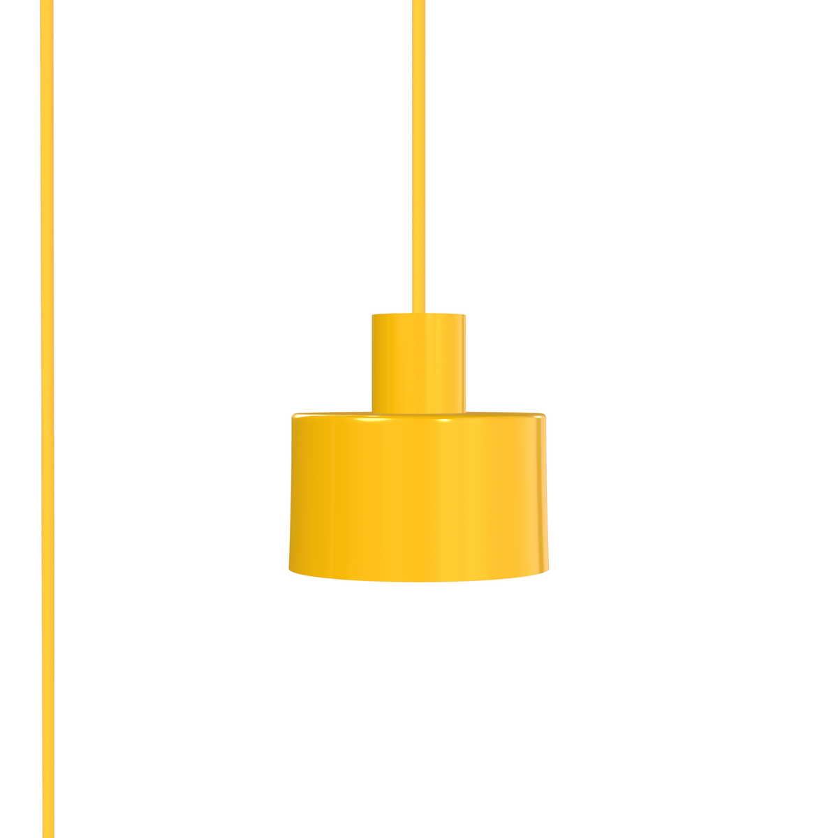 Puck AiO Plug-In Pendant - Chroma Studio Sunshine Yellow