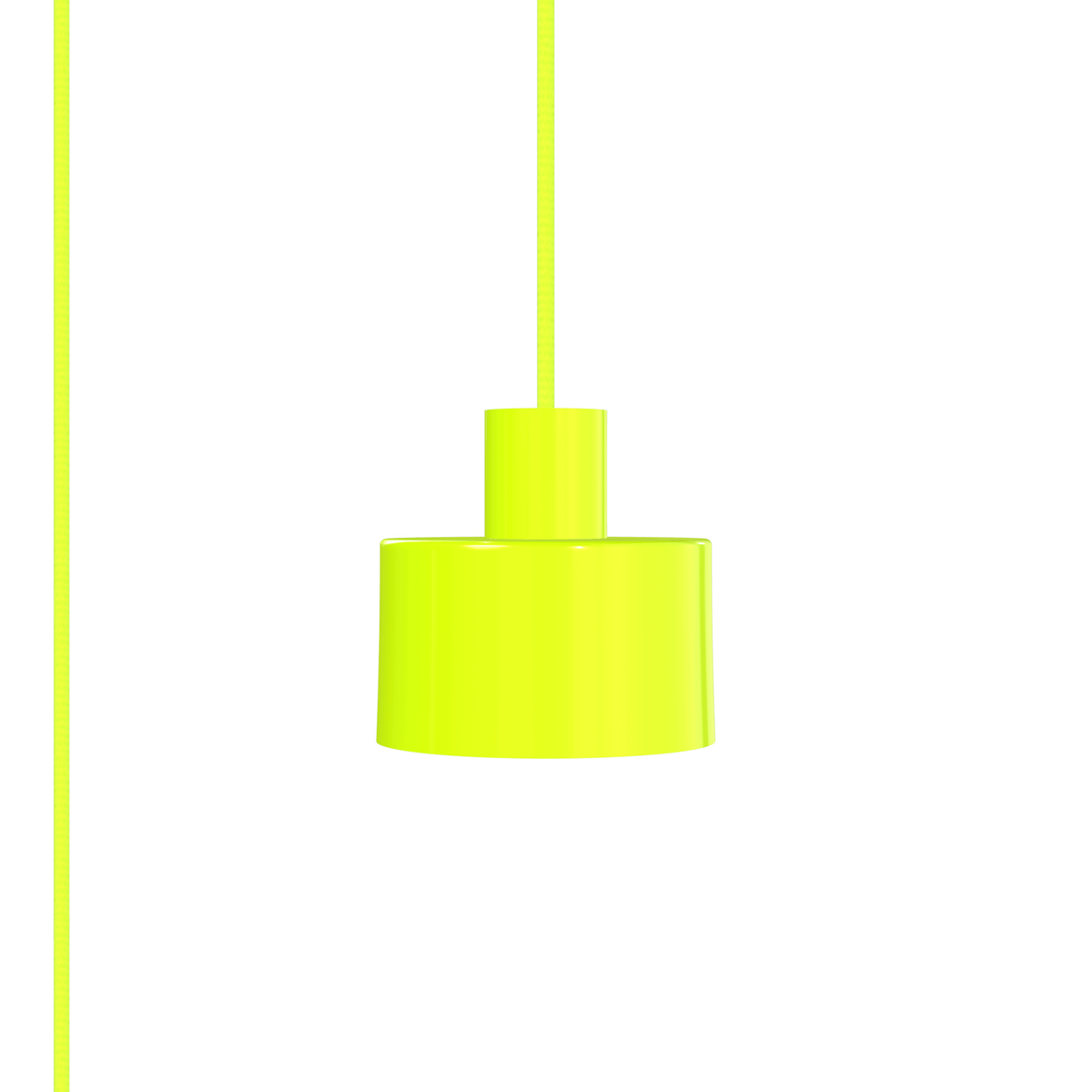 Puck AiO Plug-In Pendant - Chroma Studio Neon Yellow