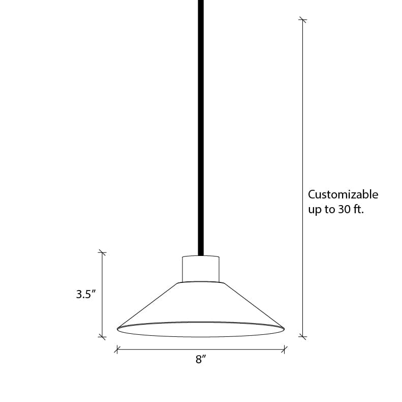 Slope AiO Plug-In Pendant - Chroma Studio