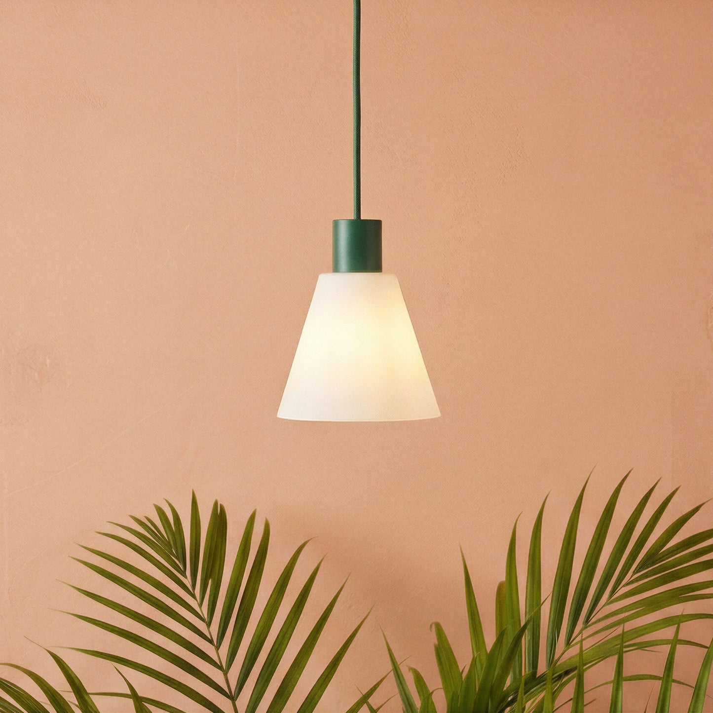 Boutique AiO Glass Cone Ceiling Pendant | 6in or 11in