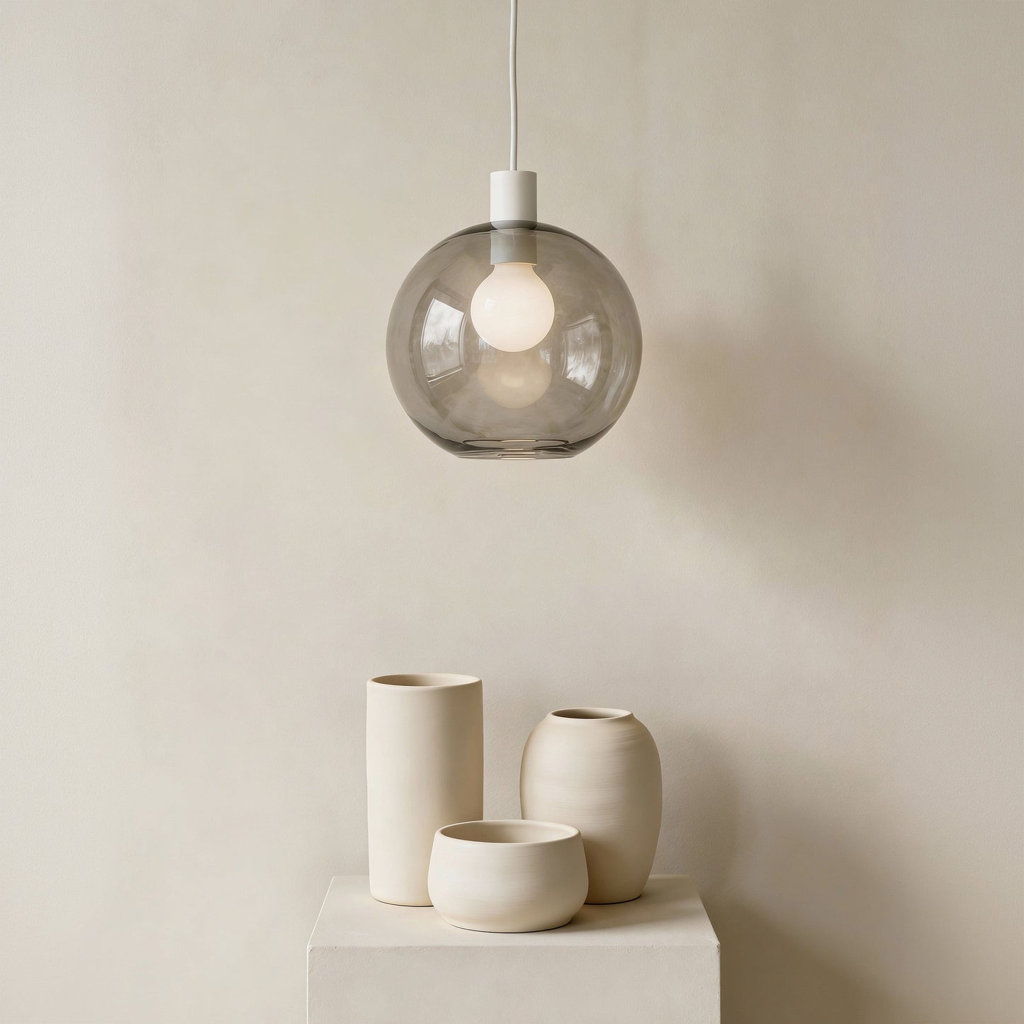 Boutique AiO Glass Globe Pendant | 6", 8", 10", 12"