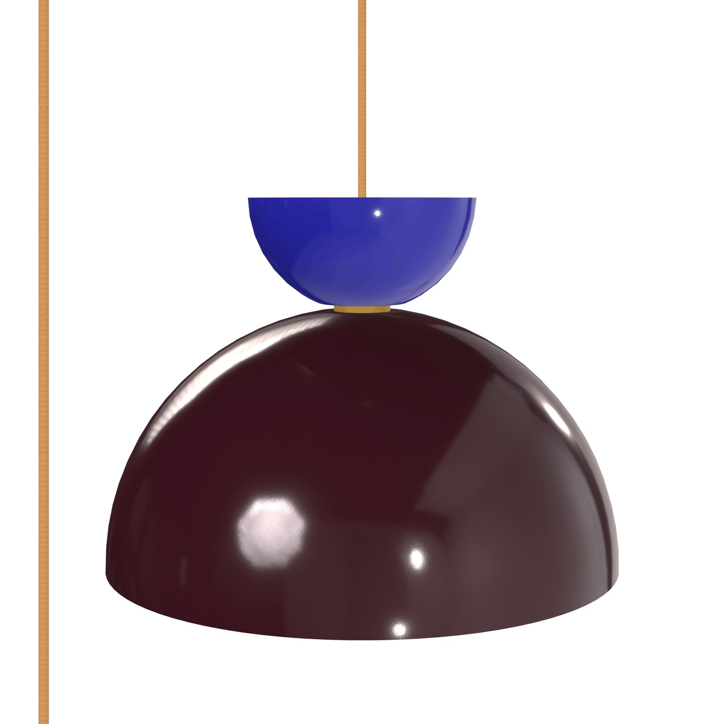 Horizon Dome Strata AiO Plug-In Pendant - Chroma Color Block