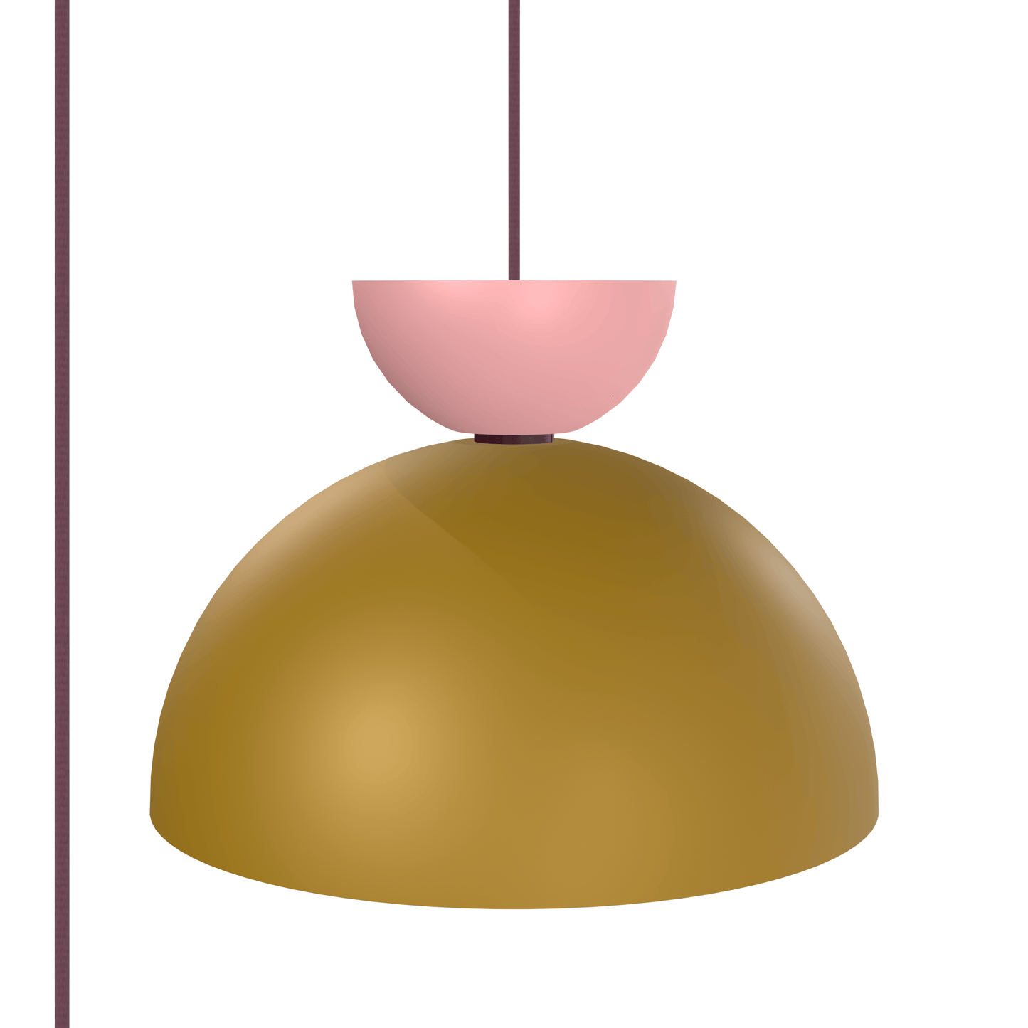Horizon Dome Strata AiO Plug-In Pendant - Chroma Color Block