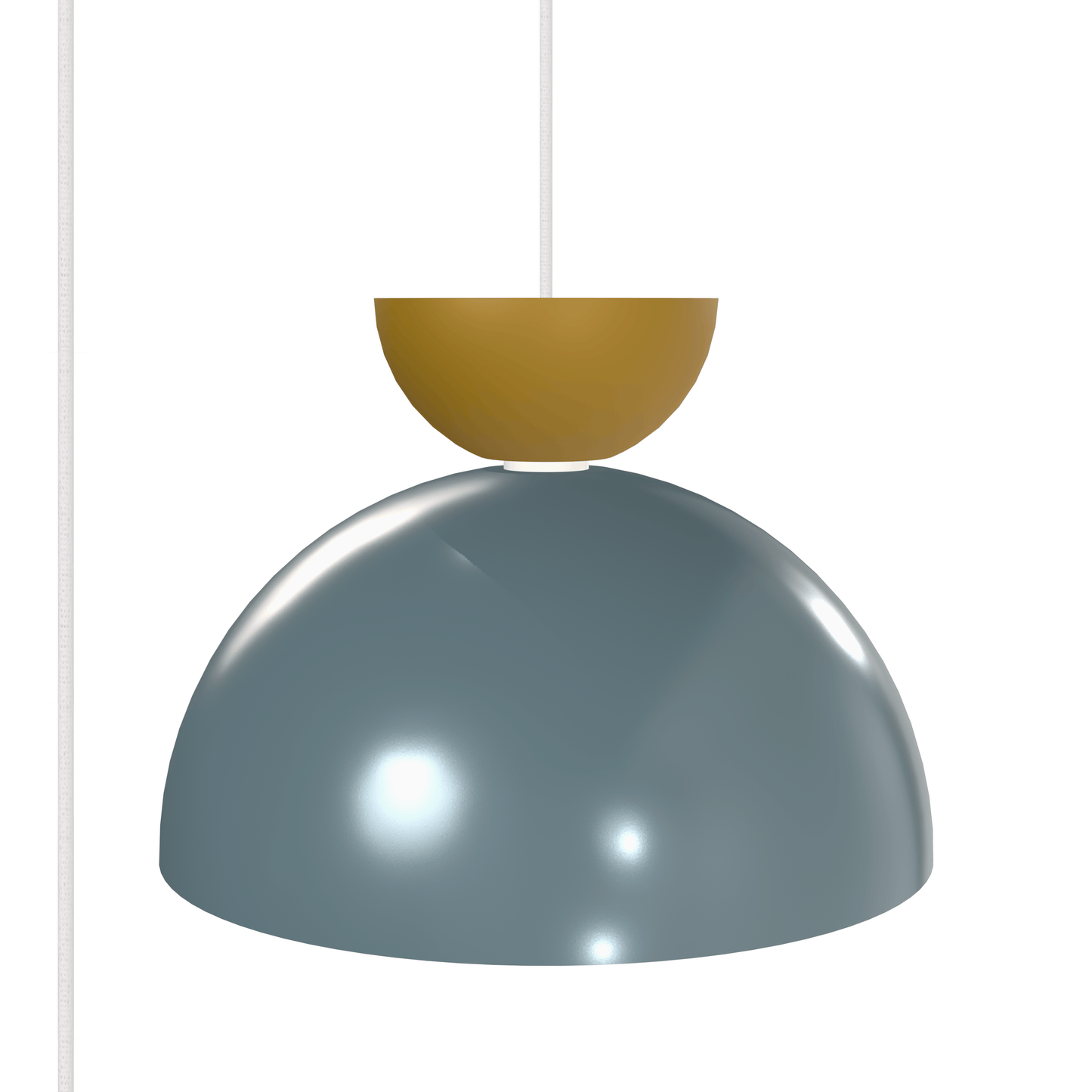 Horizon Dome Strata AiO Plug-In Pendant - Chroma Color Block