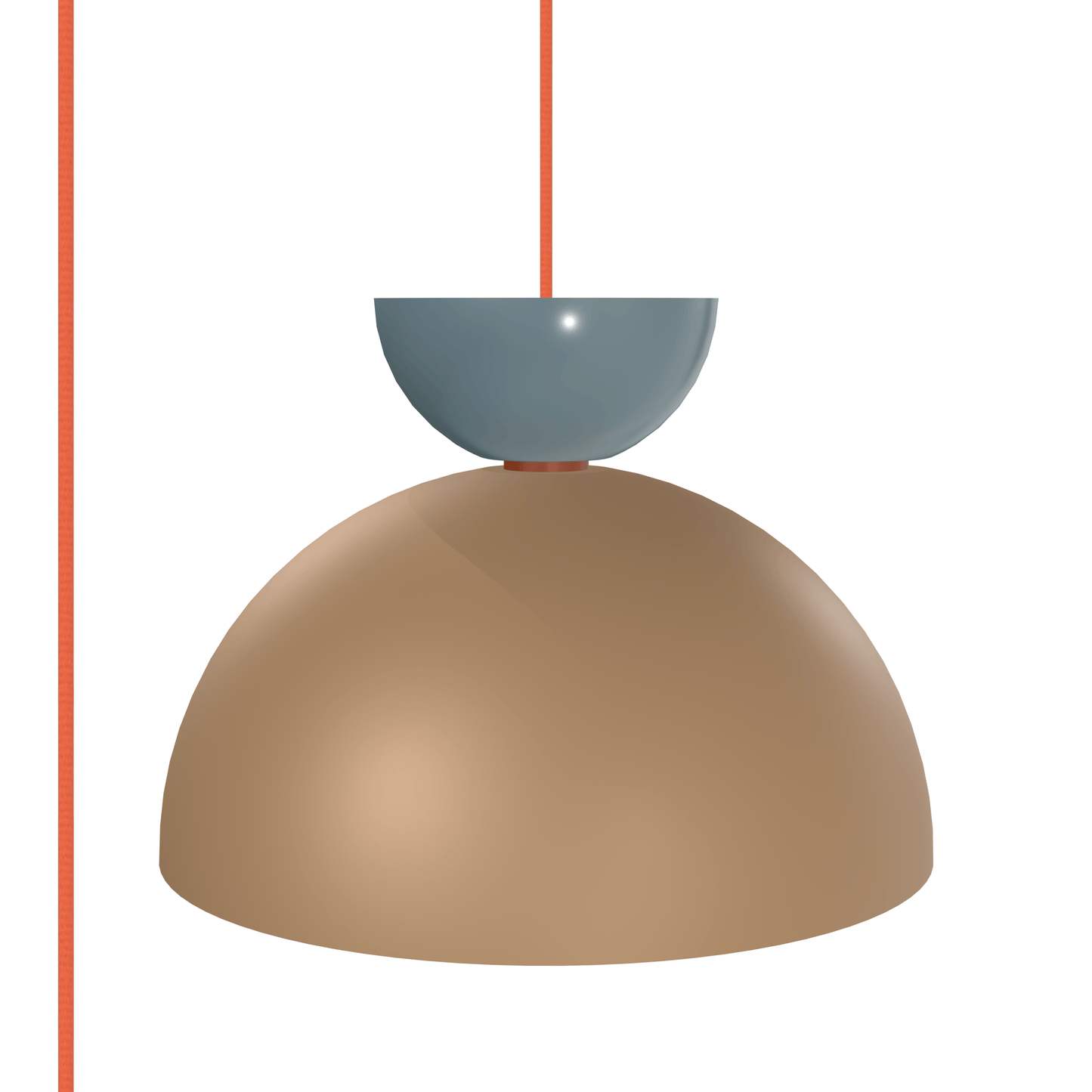 Horizon Dome Strata AiO Plug-In Pendant - Chroma Color Block