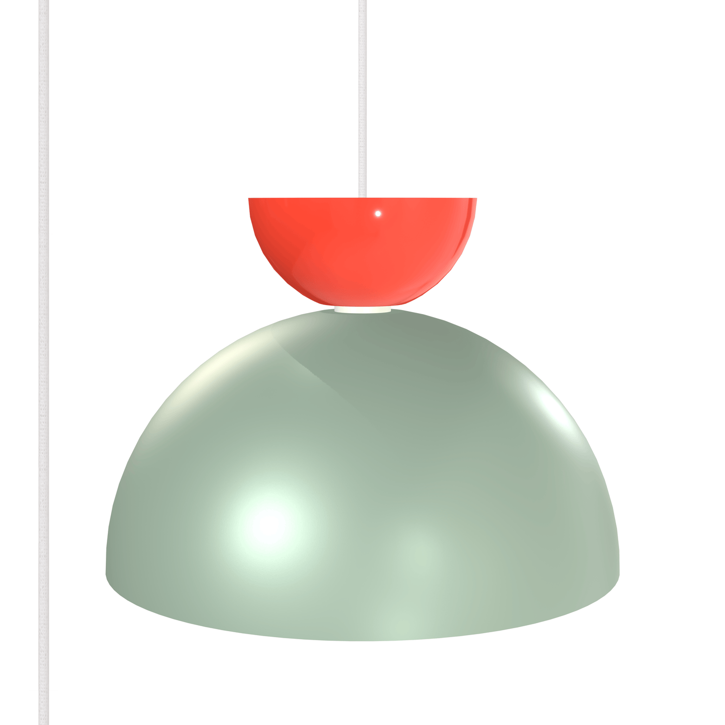 Horizon Dome Strata AiO Plug-In Pendant - Chroma Color Block