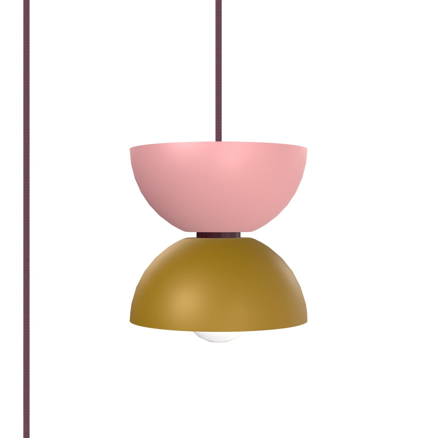 Horizon 7" Dome Duo AiO Plug-In Pendant - Chroma Color Block