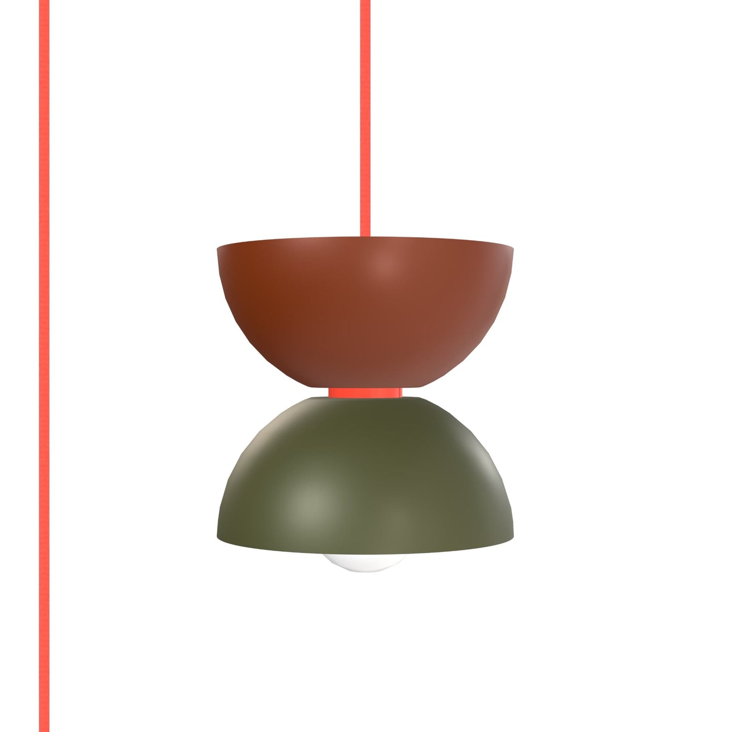 Horizon 7" Dome Duo AiO Plug-In Pendant - Chroma Color Block
