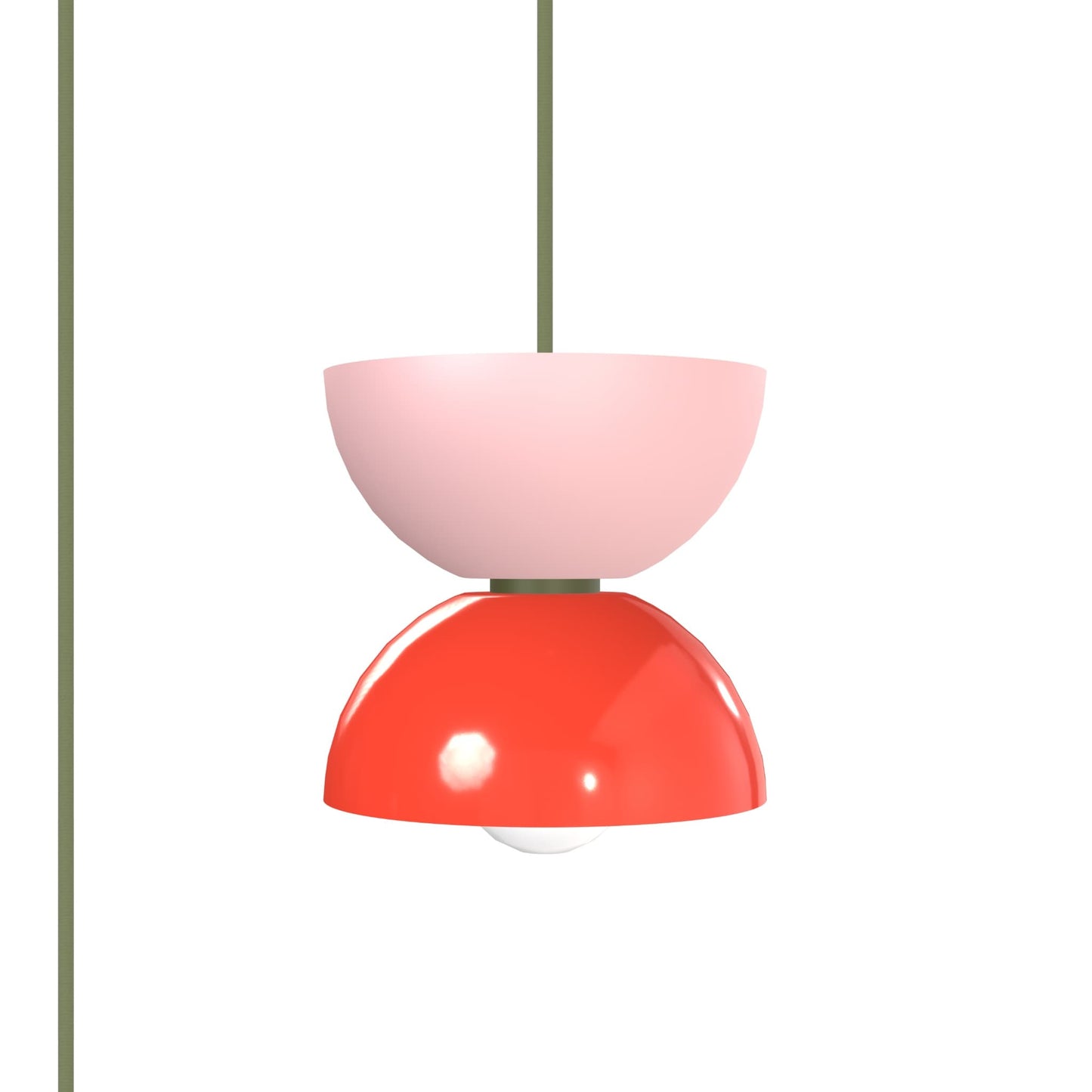 Horizon 7" Dome Duo AiO Plug-In Pendant - Chroma Color Block