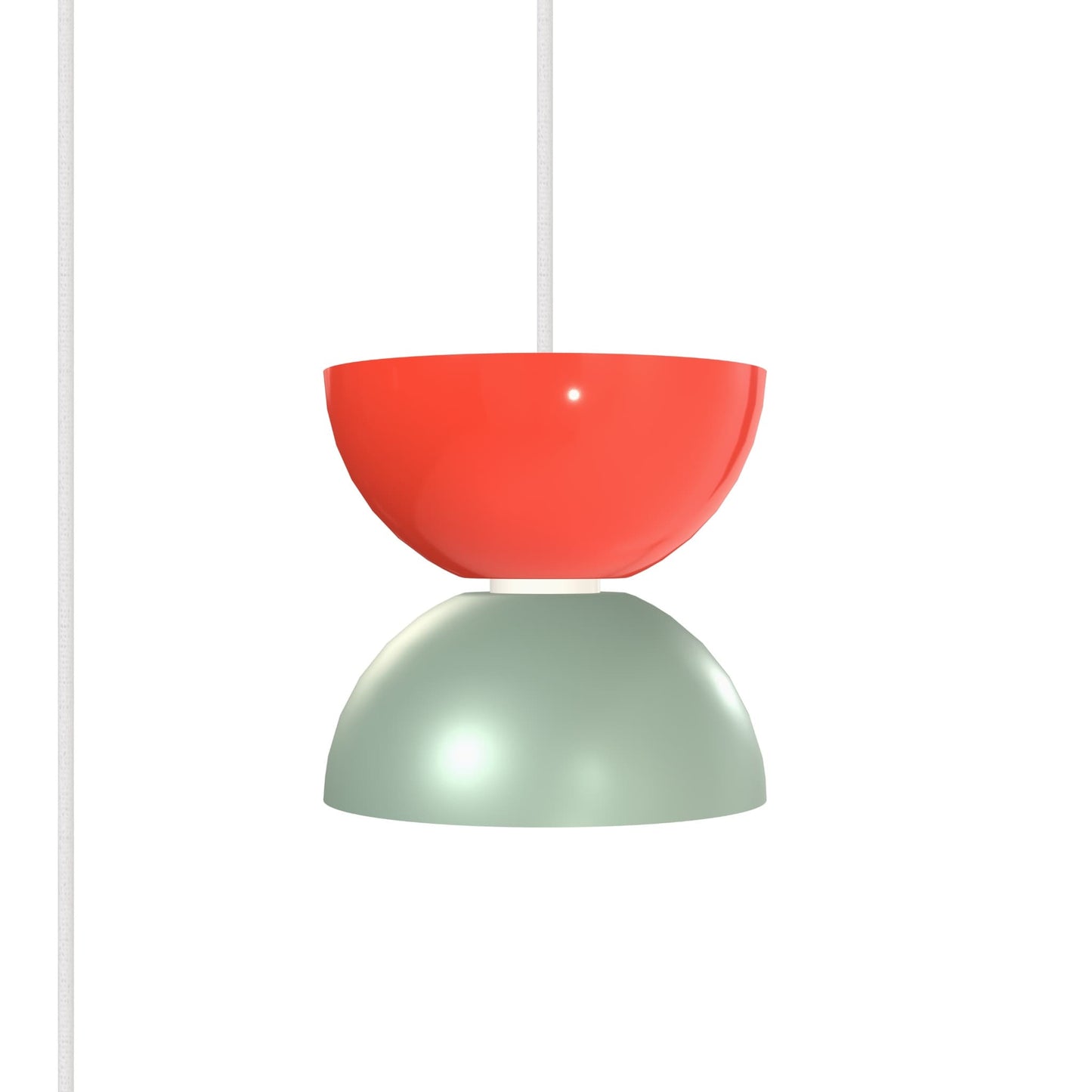 Horizon 7" Dome Duo AiO Plug-In Pendant - Chroma Color Block