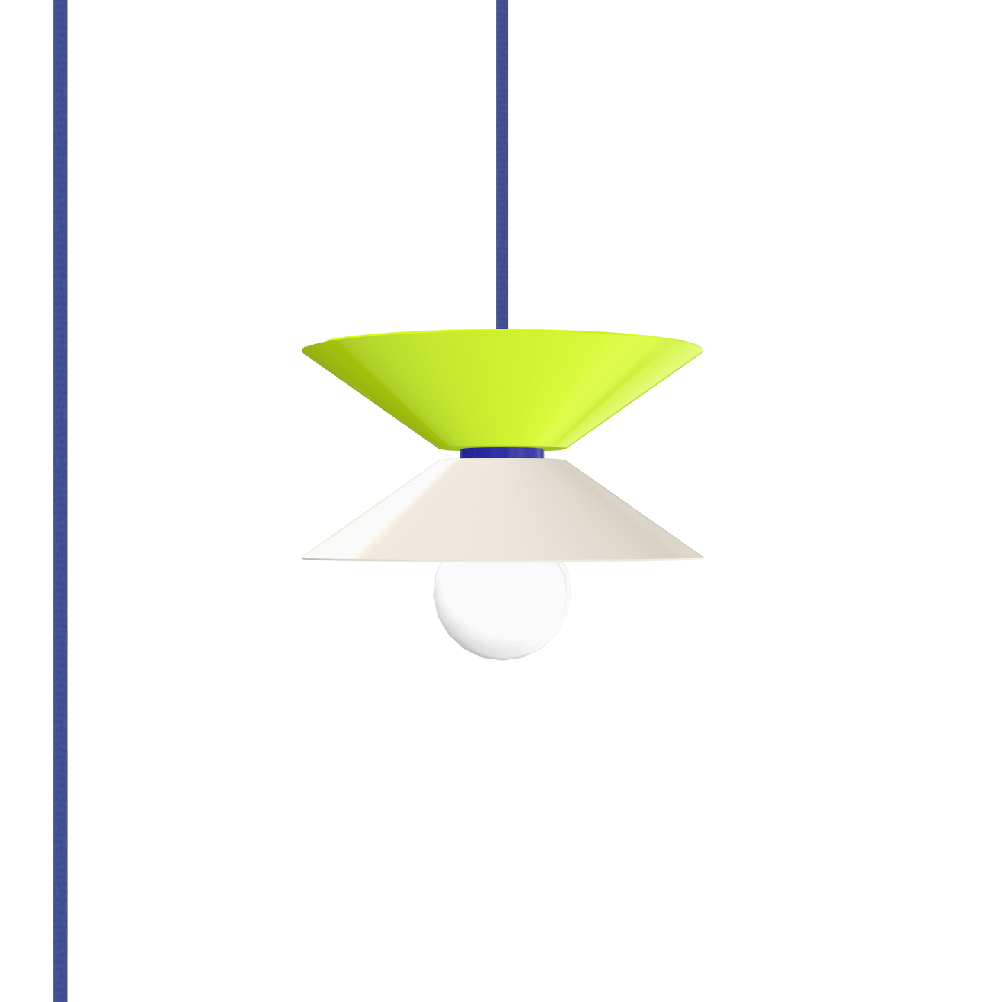 Mini Slope Duo AiO Plug-In Pendant - Chroma Color Block