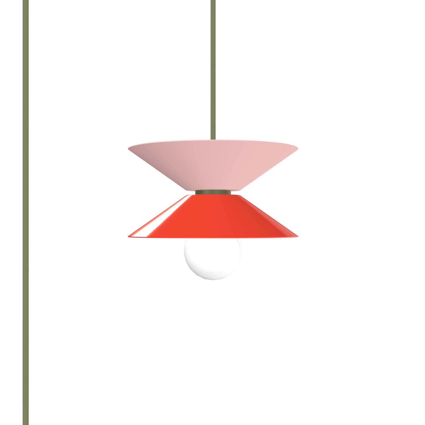 Mini Slope Duo AiO Plug-In Pendant - Chroma Color Block