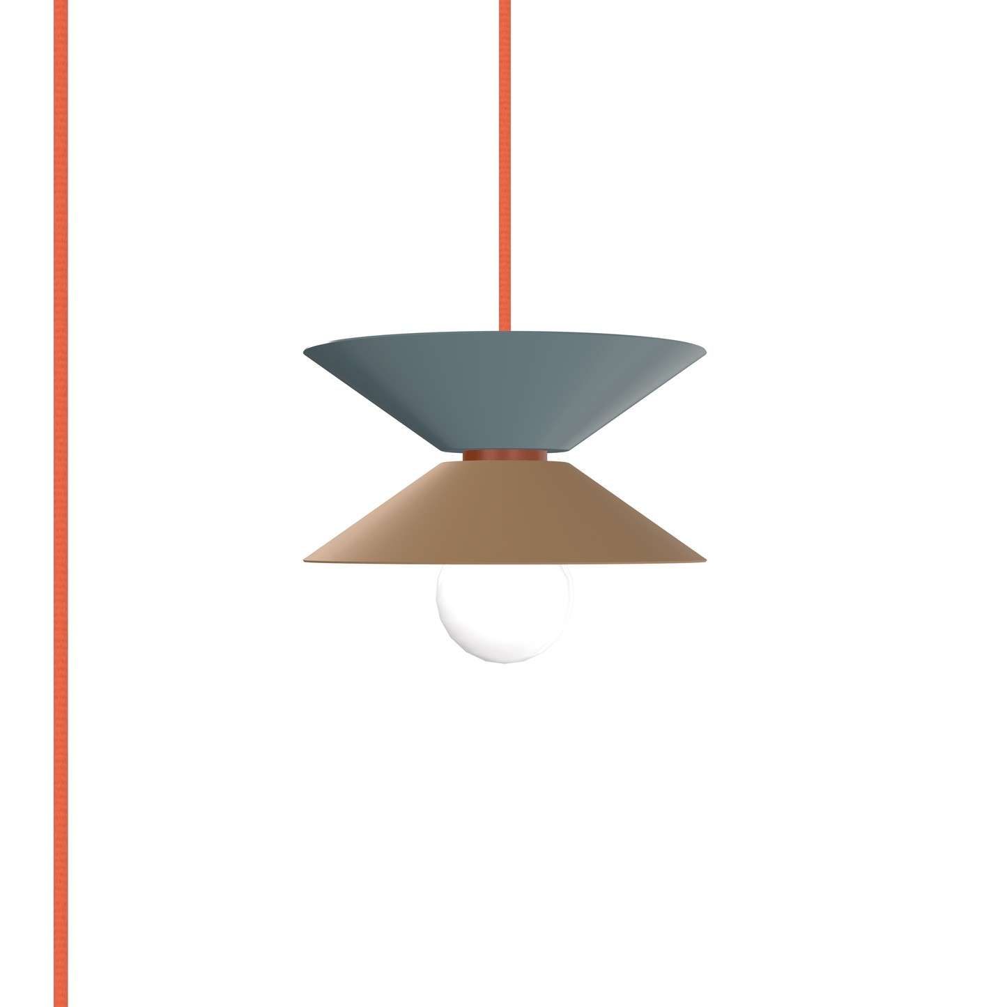 Mini Slope Duo AiO Plug-In Pendant - Chroma Color Block