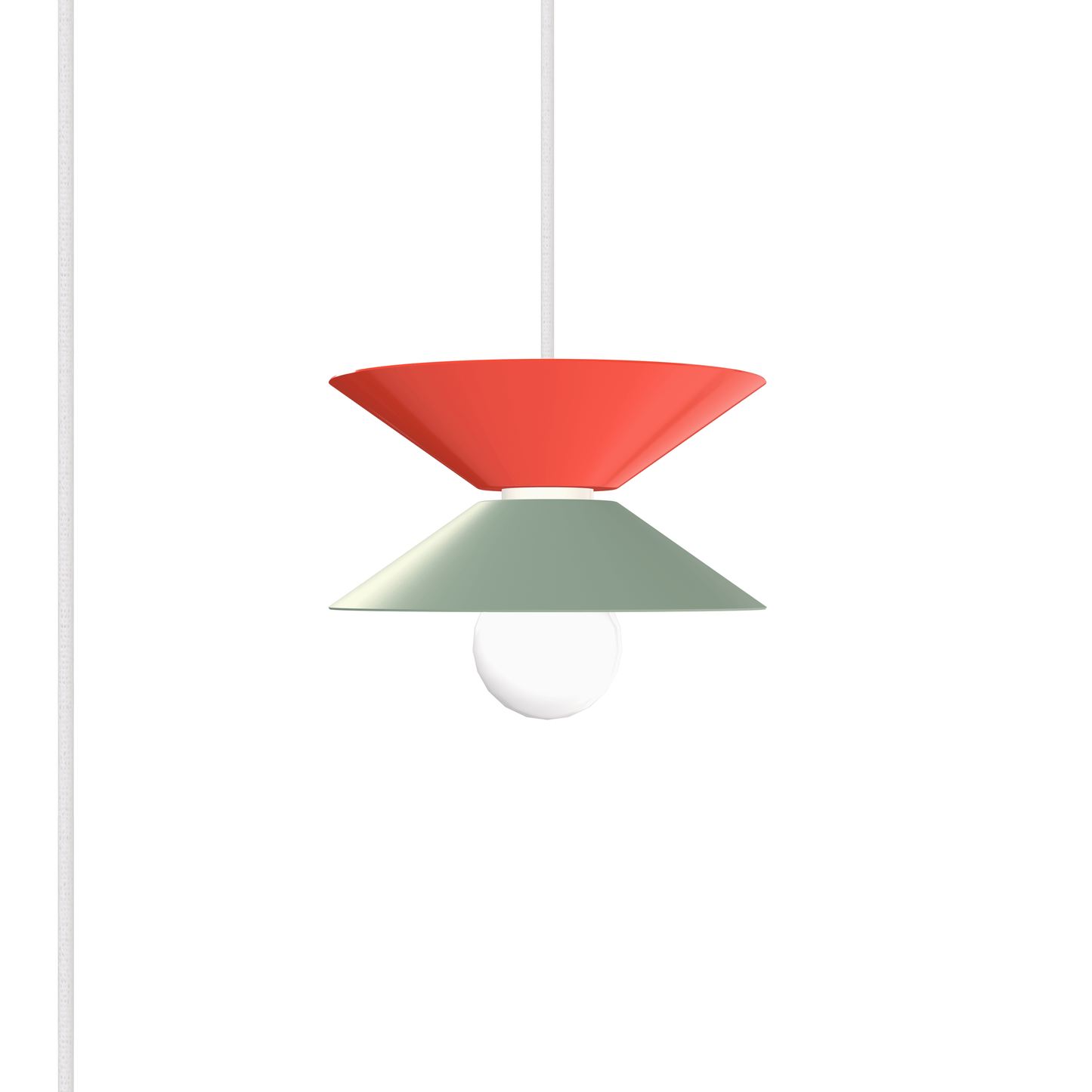 Mini Slope Duo AiO Plug-In Pendant - Chroma Color Block