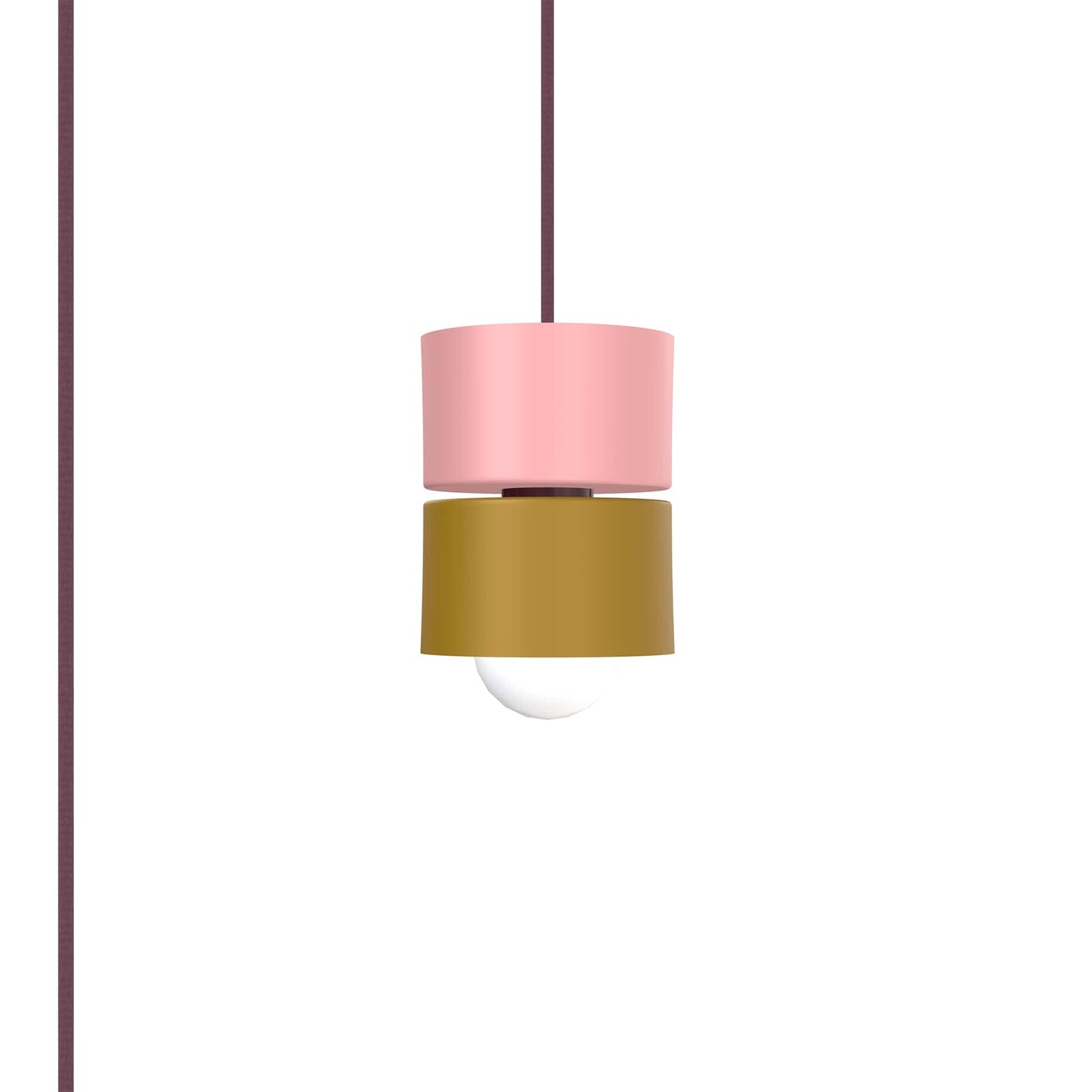 Puck Duo AiO Plug-In Pendant - Chroma Color Block