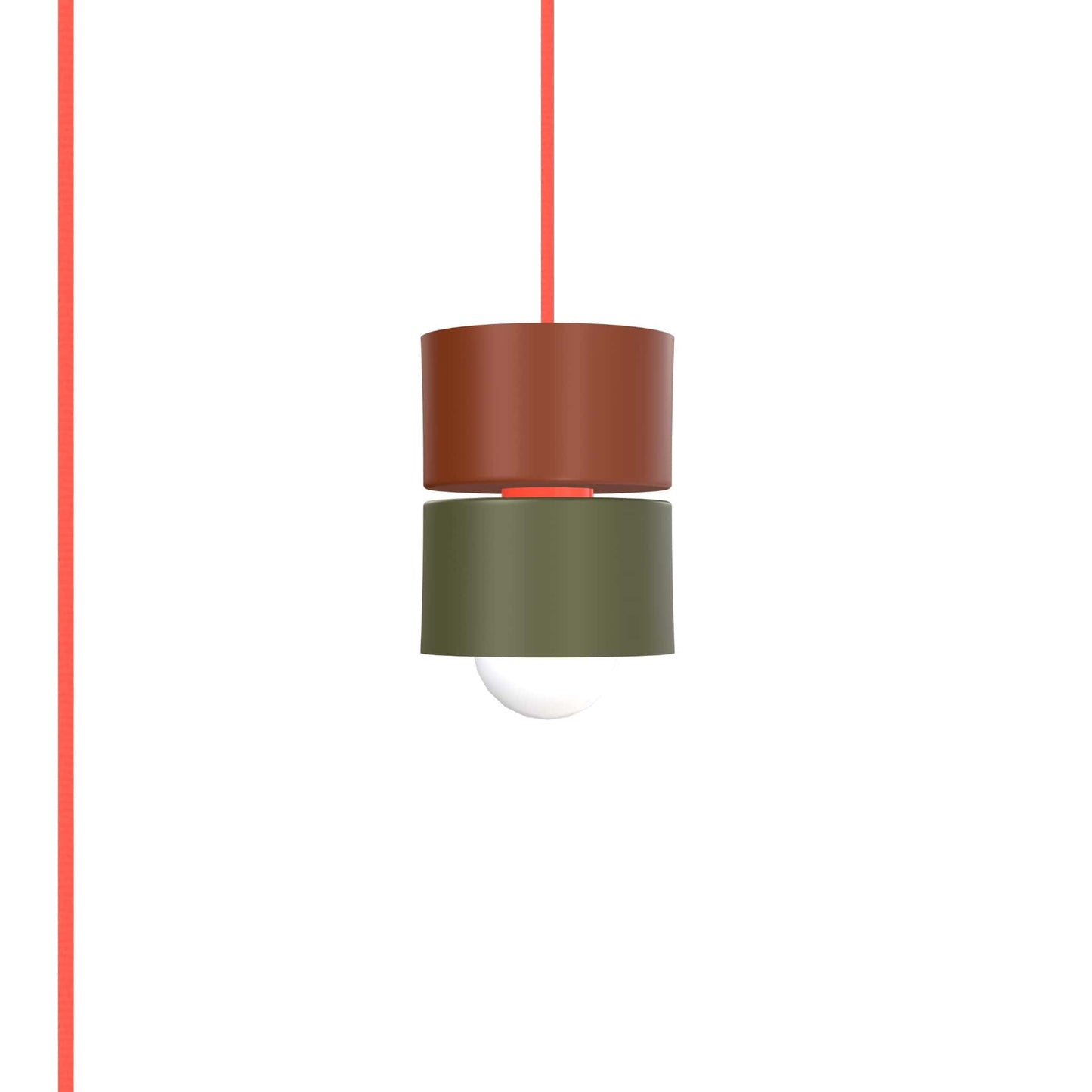 Puck Duo AiO Plug-In Pendant - Chroma Color Block