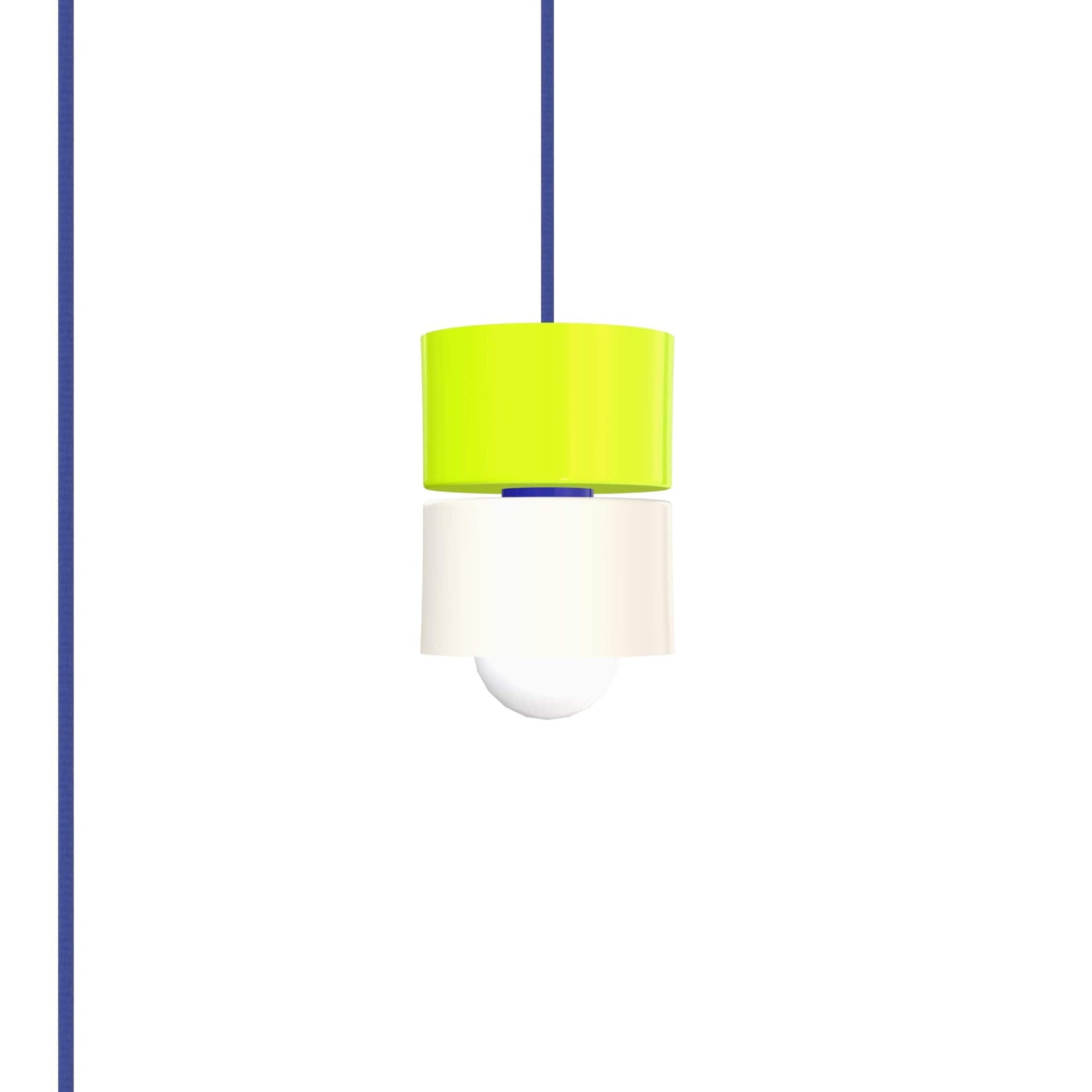 Puck Duo AiO Plug-In Pendant - Chroma Color Block