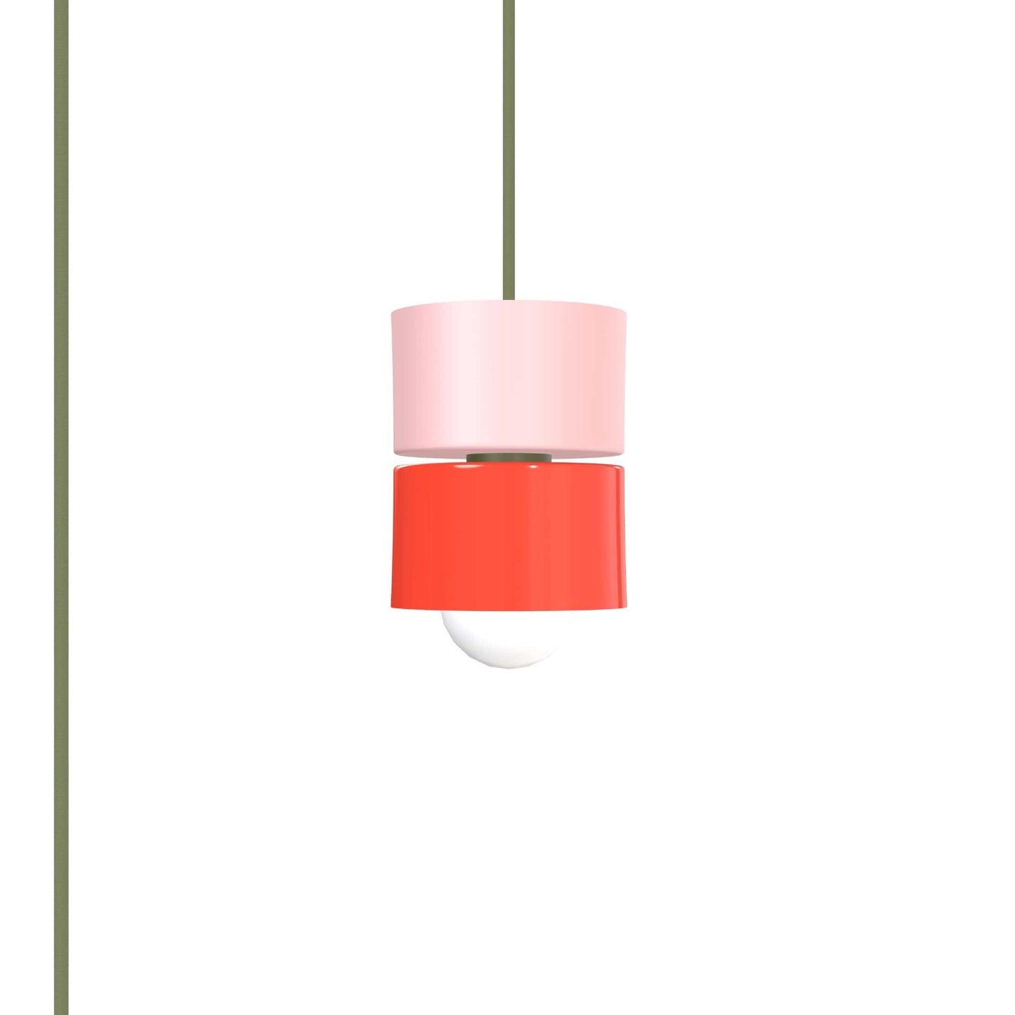 Puck Duo AiO Plug-In Pendant - Chroma Color Block