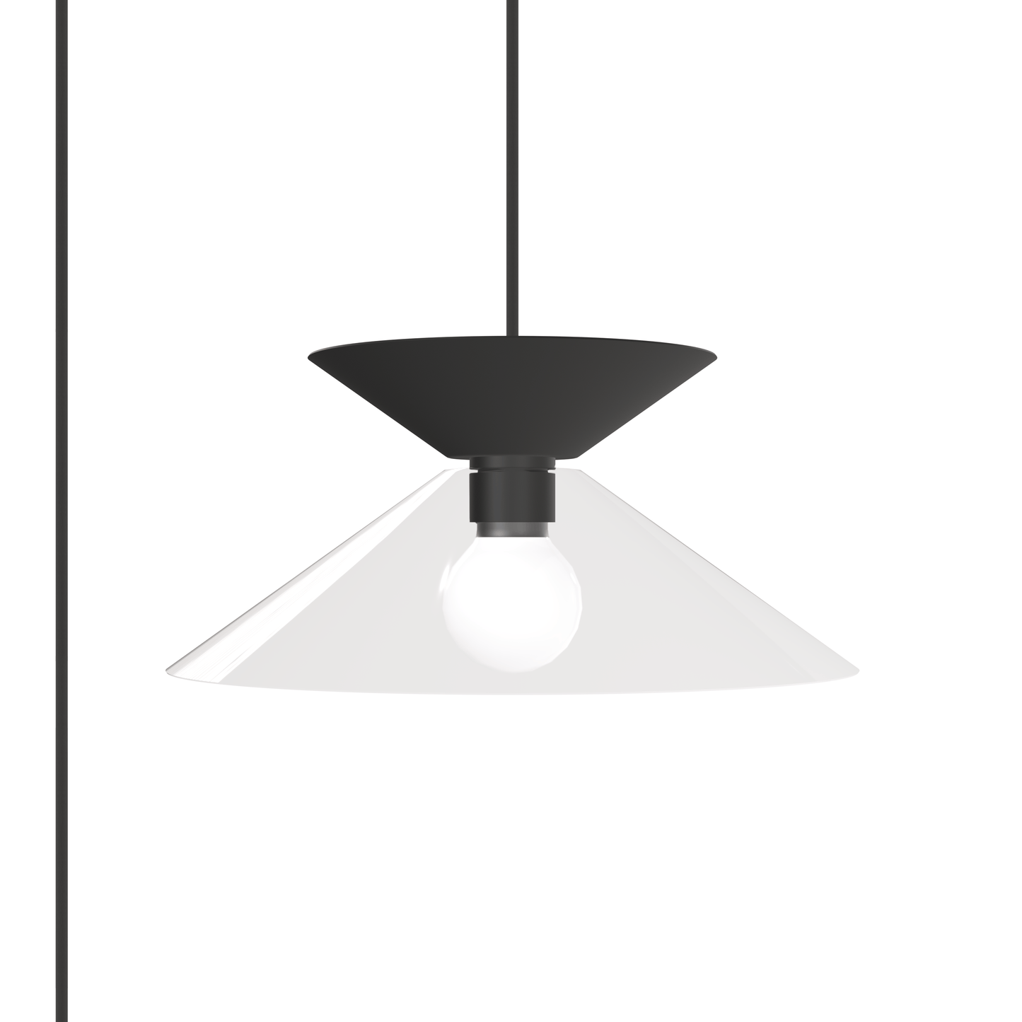 Glass Slope Strata AiO Plug-In Pendant - Chroma Studio