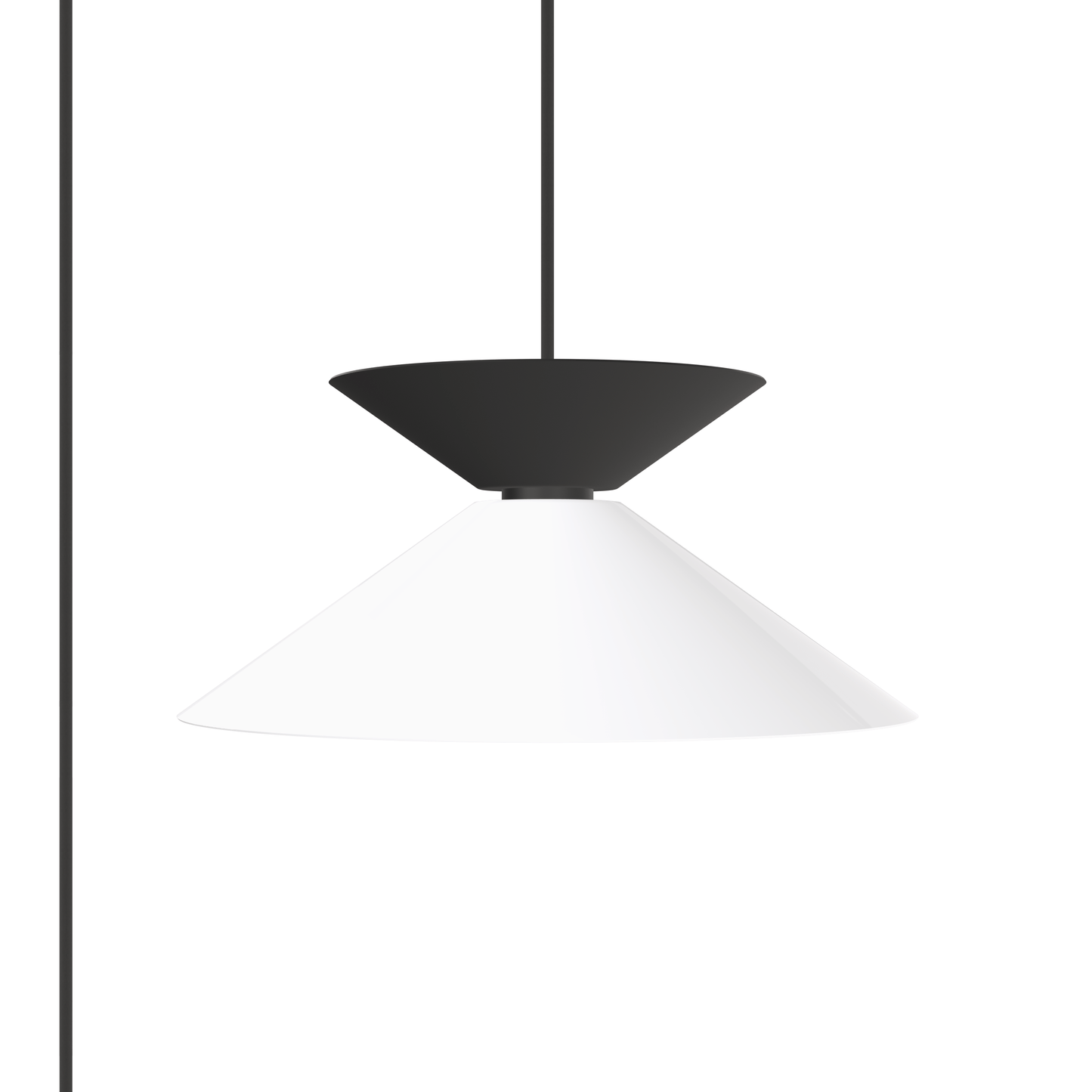Glass Slope Strata AiO Plug-In Pendant - Chroma Studio