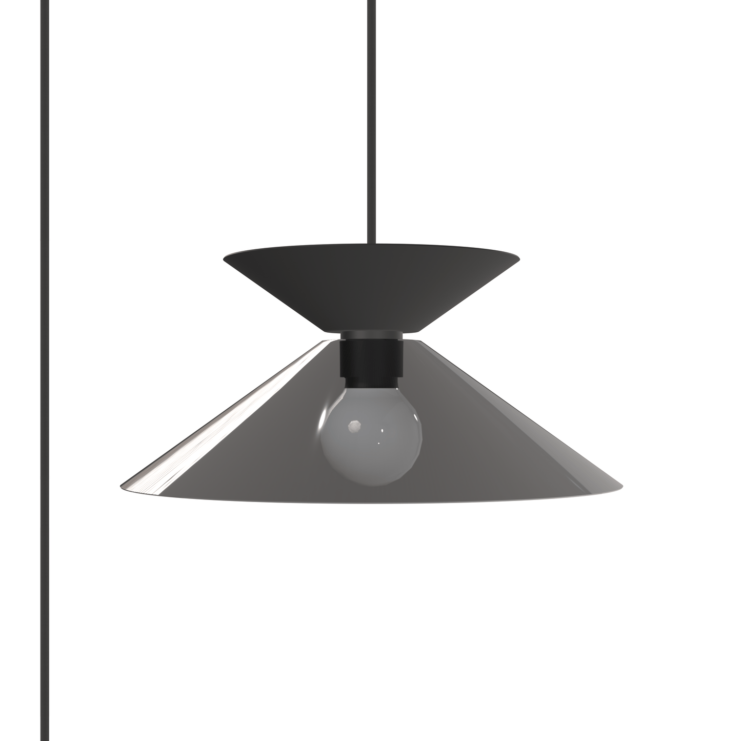 Glass Slope Strata AiO Plug-In Pendant - Chroma Studio