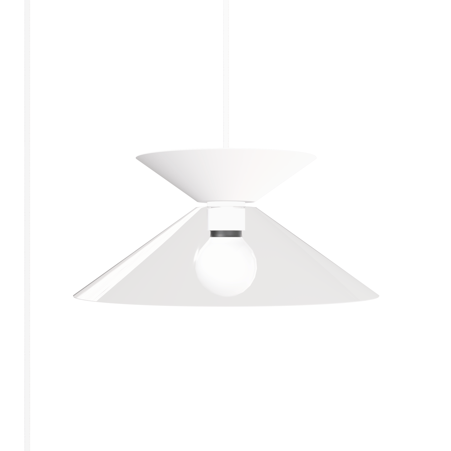 Glass Slope Strata AiO Plug-In Pendant - Chroma Studio