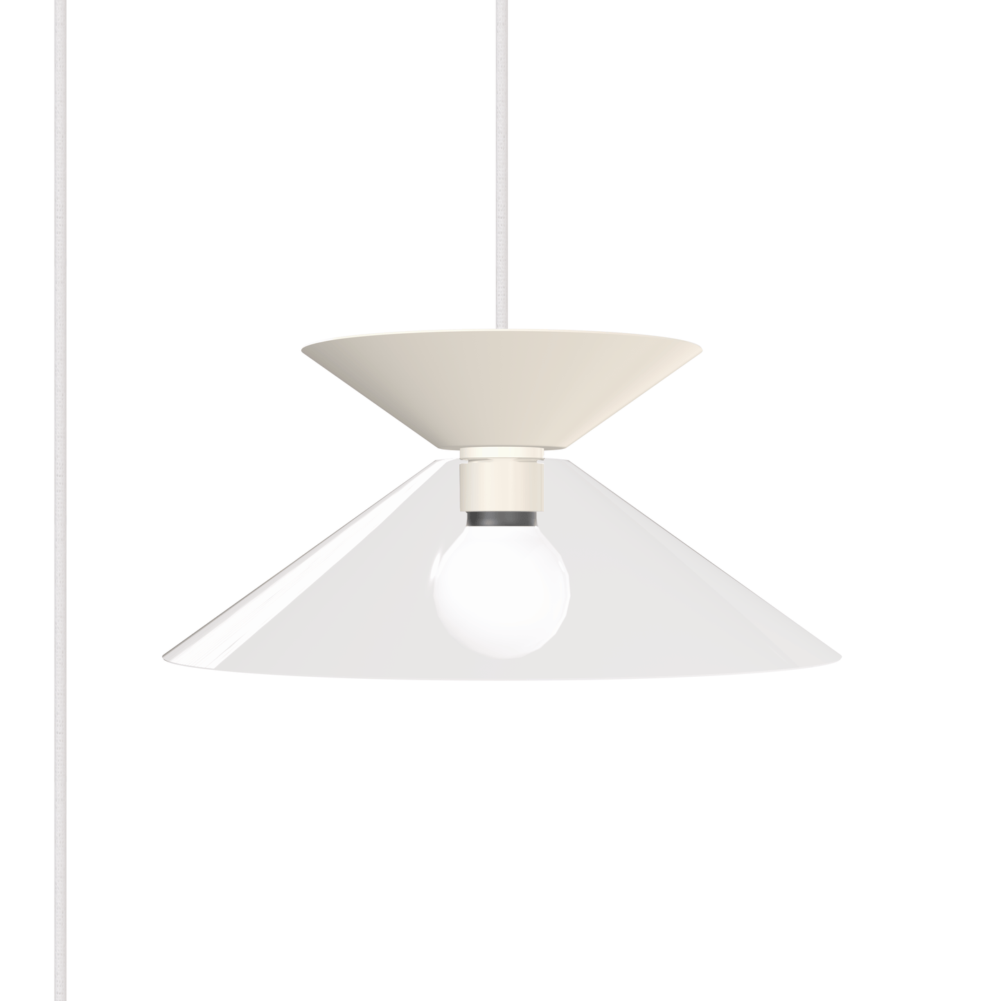 Glass Slope Strata AiO Plug-In Pendant - Chroma Studio