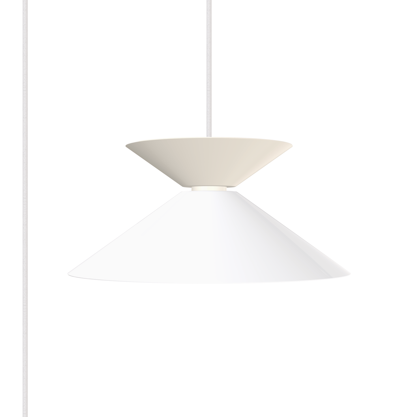 Glass Slope Strata AiO Plug-In Pendant - Chroma Studio