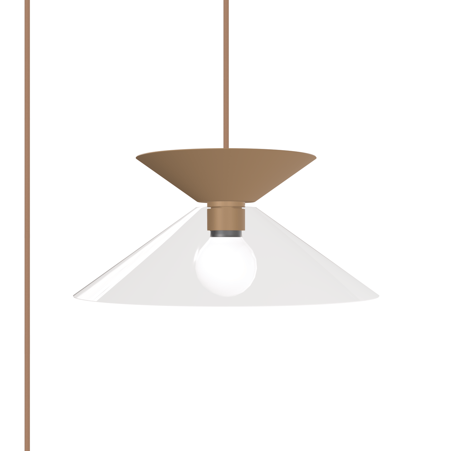 Glass Slope Strata AiO Plug-In Pendant - Chroma Studio