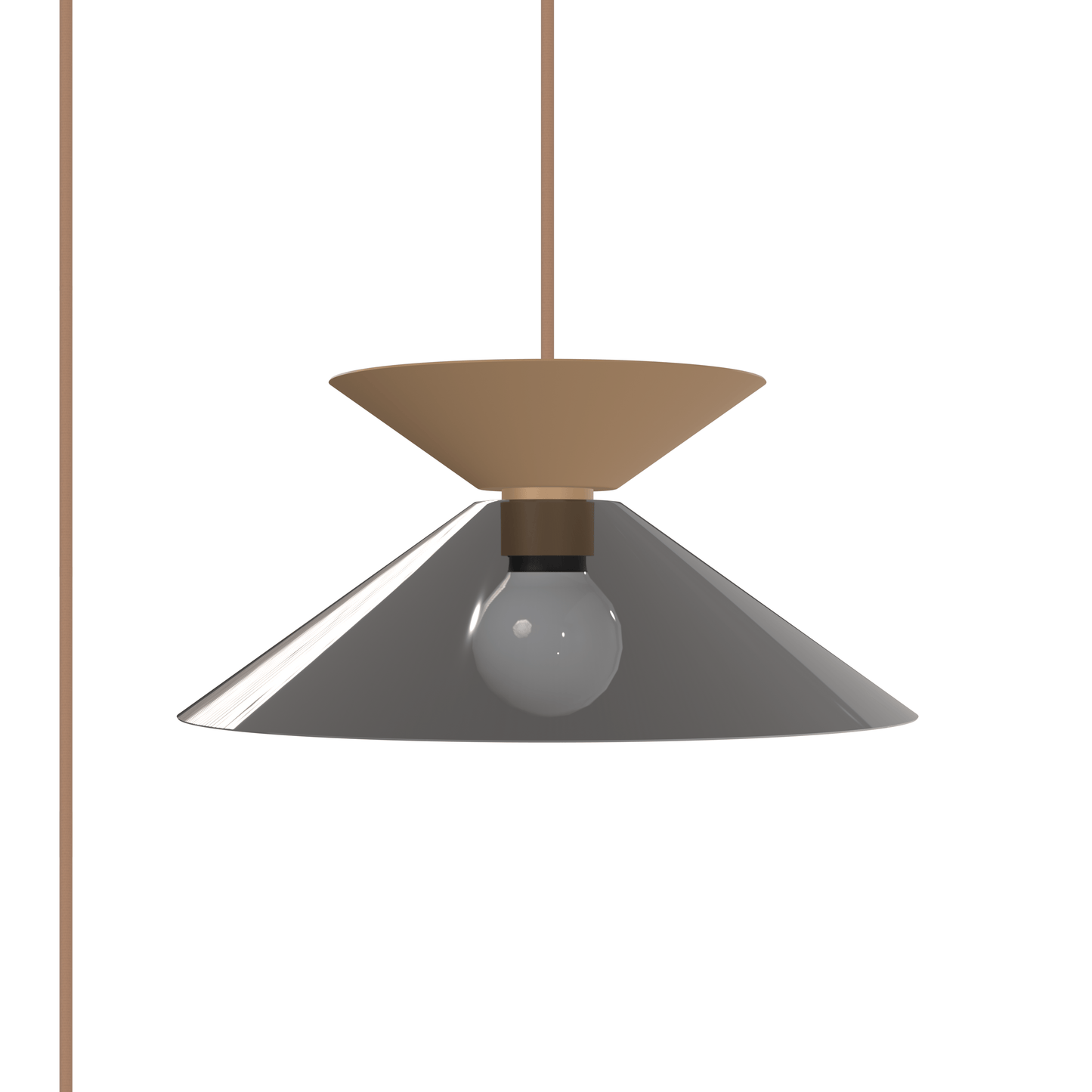 Glass Slope Strata AiO Plug-In Pendant - Chroma Studio
