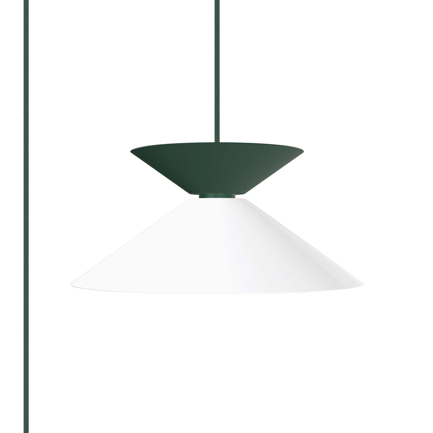 Glass Slope Strata AiO Plug-In Pendant - Chroma Studio