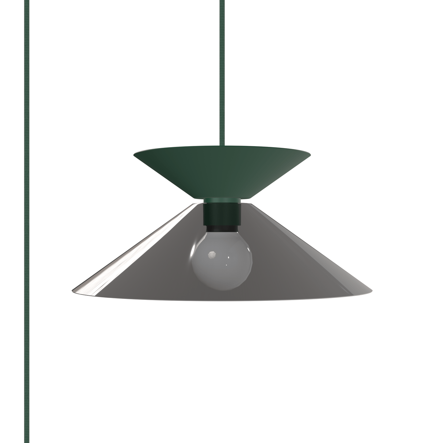 Glass Slope Strata AiO Plug-In Pendant - Chroma Studio