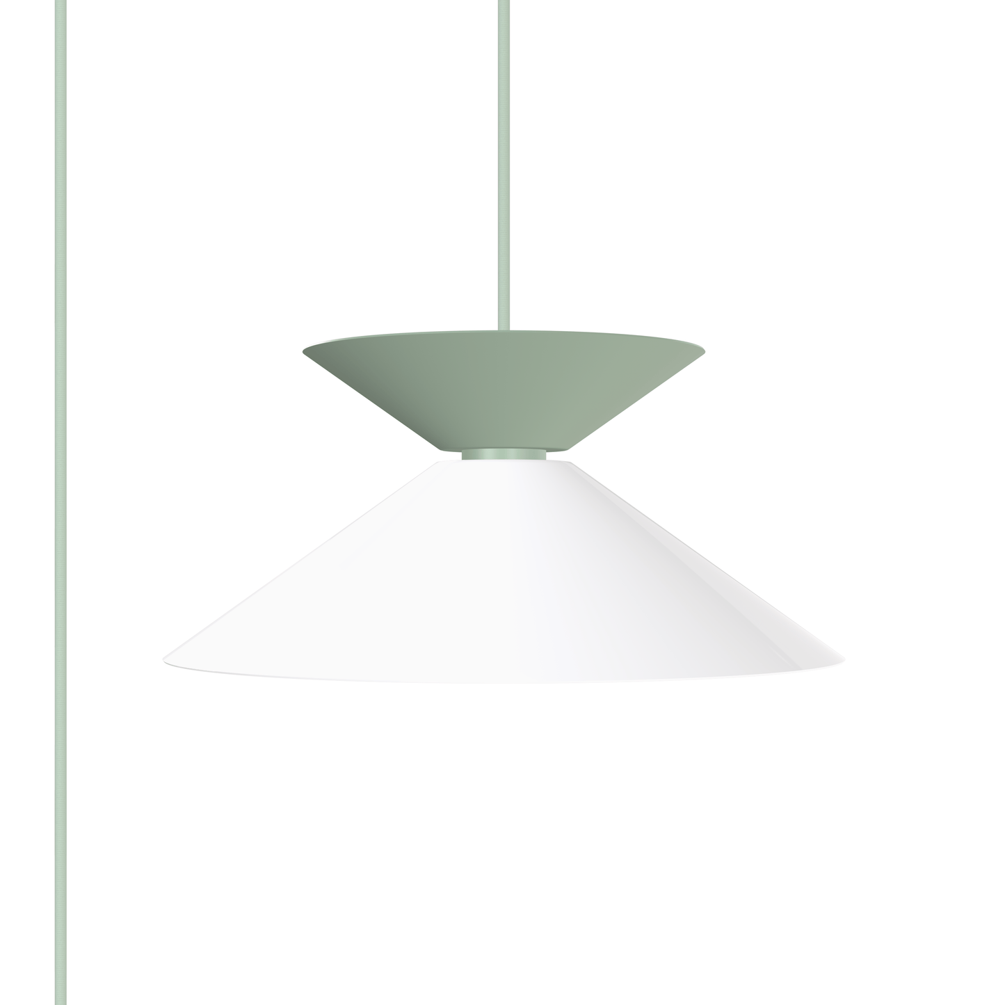 Glass Slope Strata AiO Plug-In Pendant - Chroma Studio