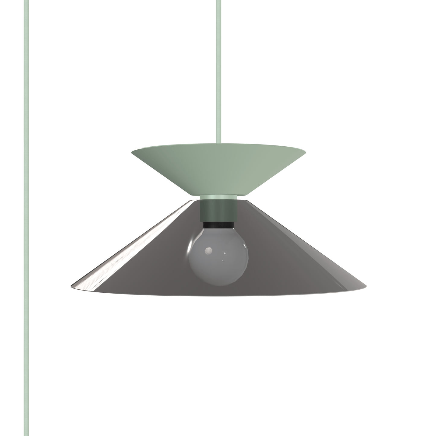 Glass Slope Strata AiO Plug-In Pendant - Chroma Studio