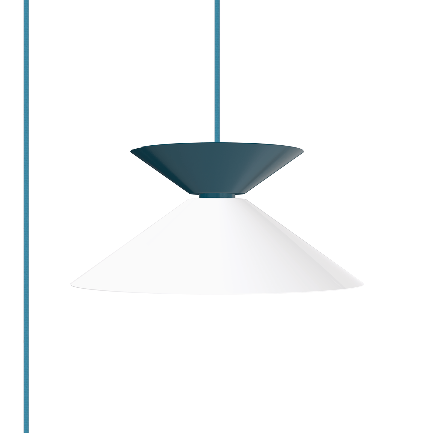 Glass Slope Strata AiO Plug-In Pendant - Chroma Studio