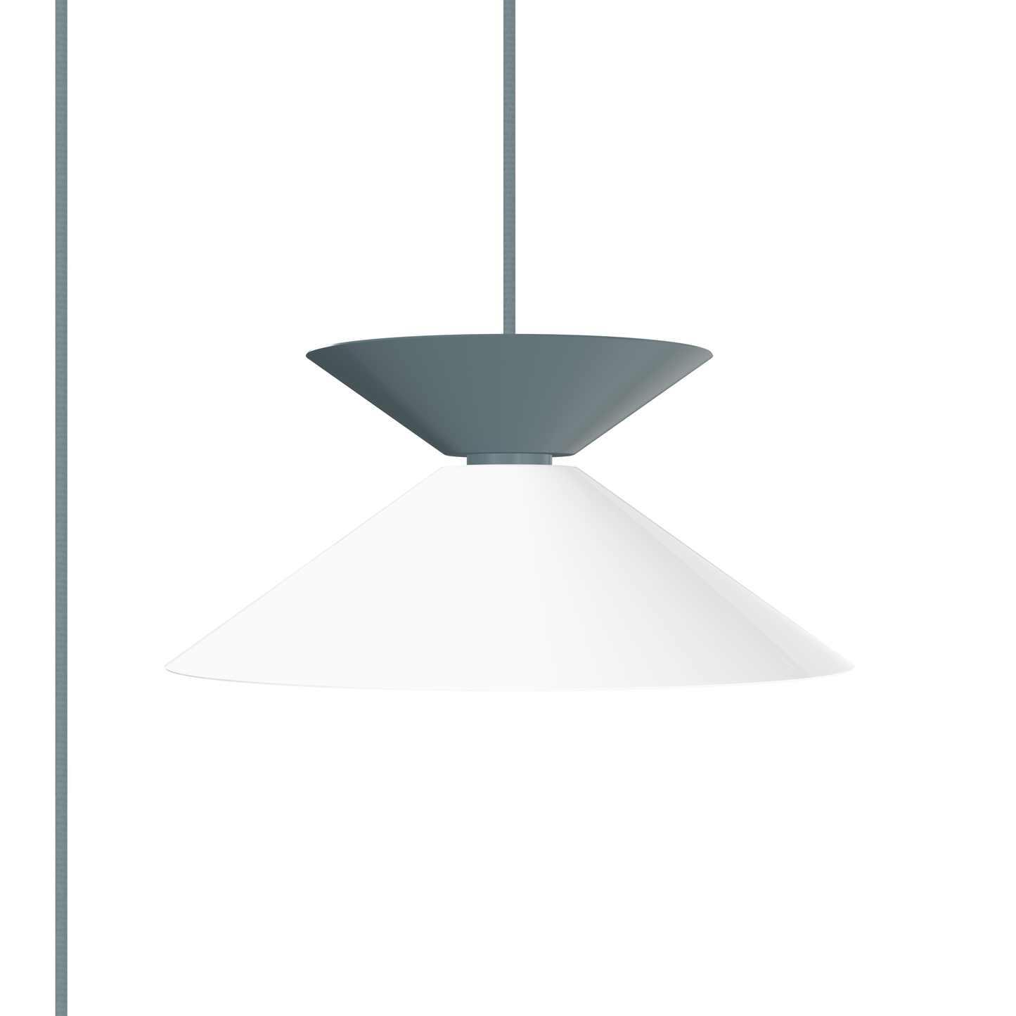 Glass Slope Strata AiO Plug-In Pendant - Chroma Studio