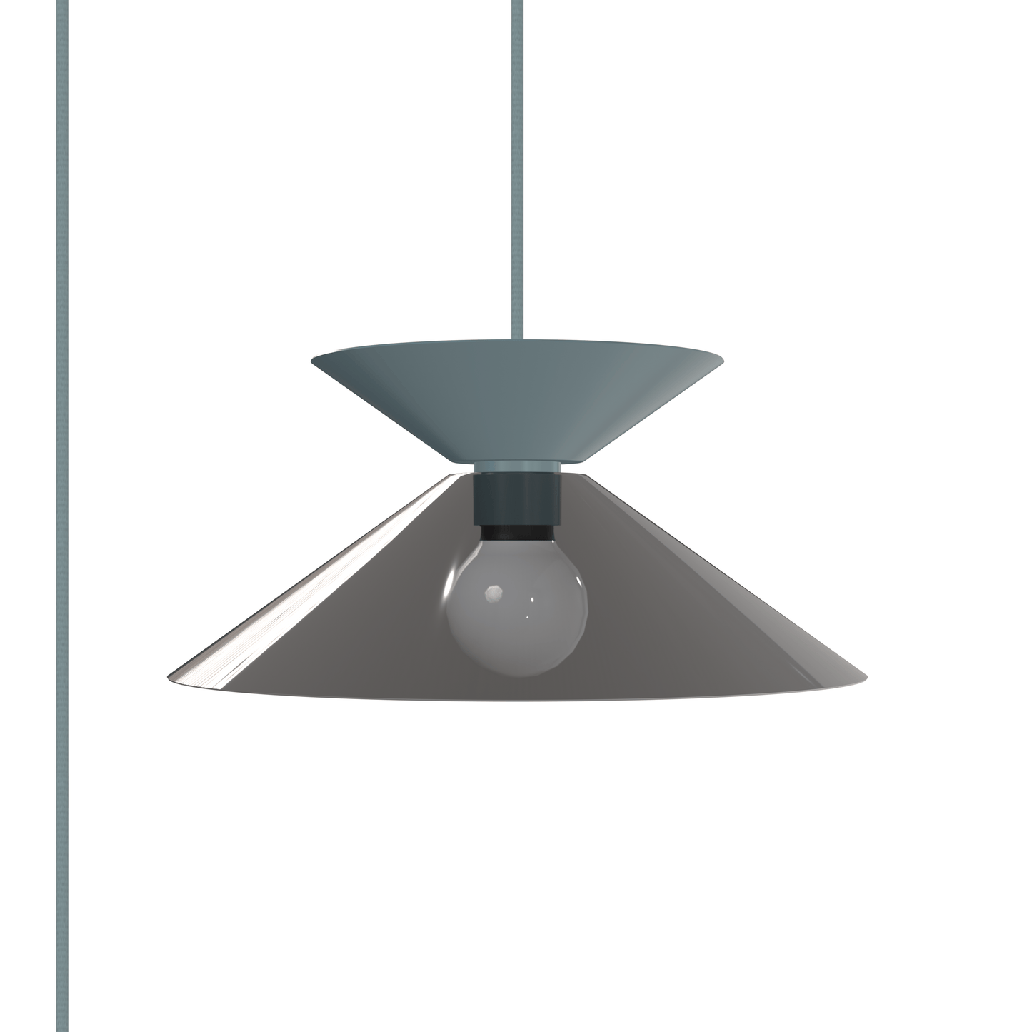 Glass Slope Strata AiO Plug-In Pendant - Chroma Studio