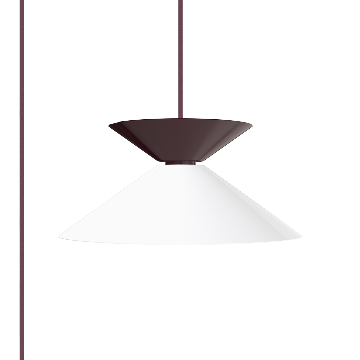 Glass Slope Strata AiO Plug-In Pendant - Chroma Studio