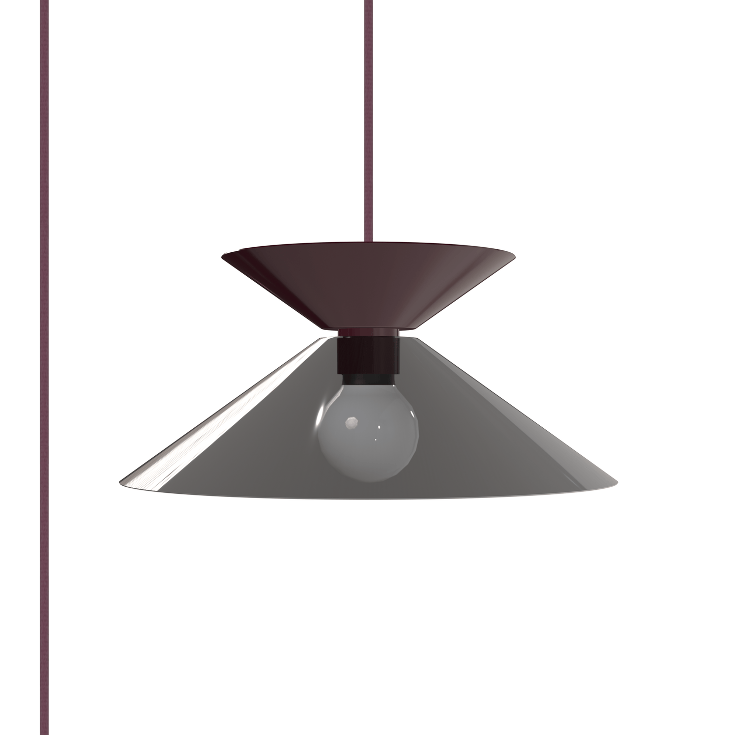Glass Slope Strata AiO Plug-In Pendant - Chroma Studio